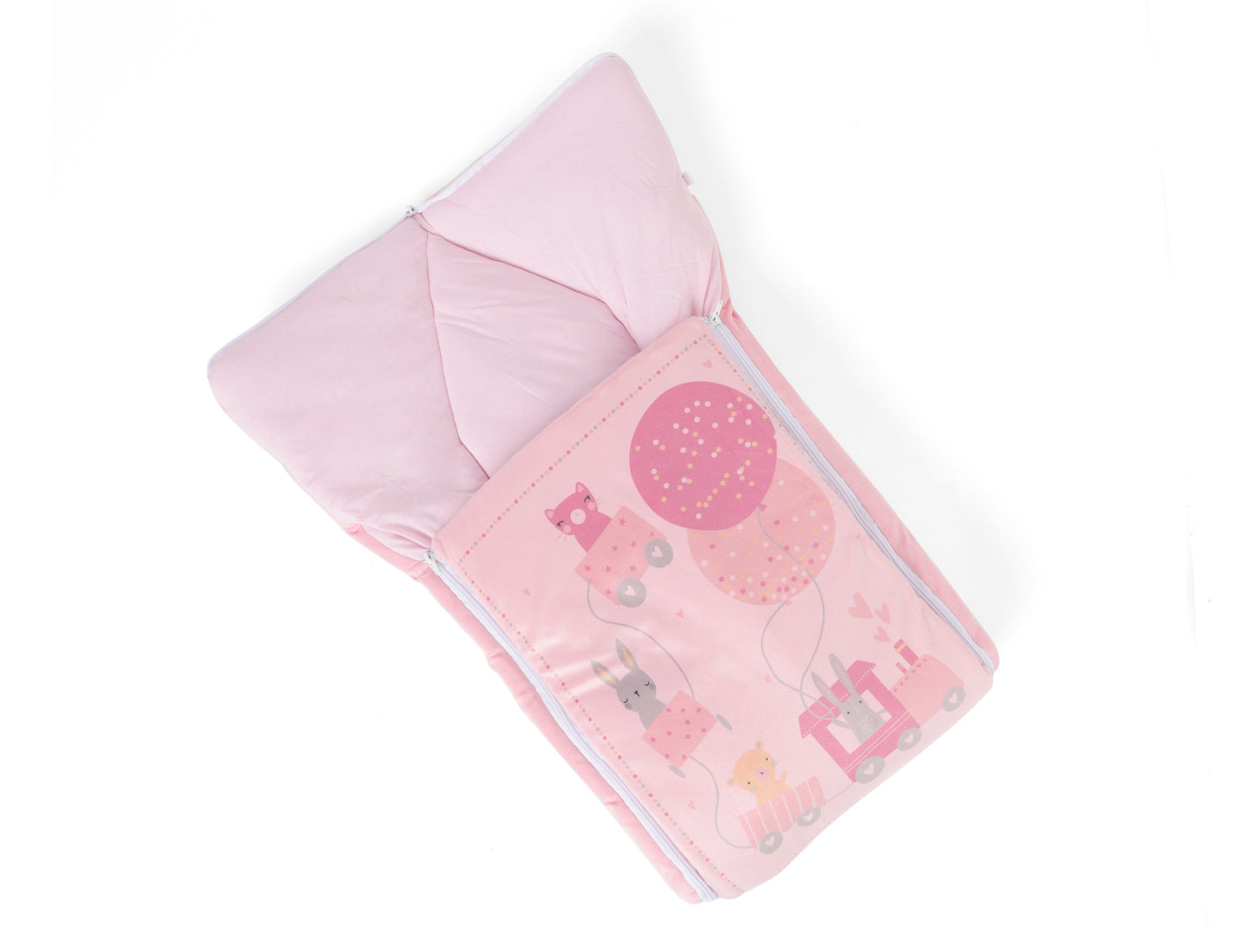 Super Soft Carry Nest Train Pink