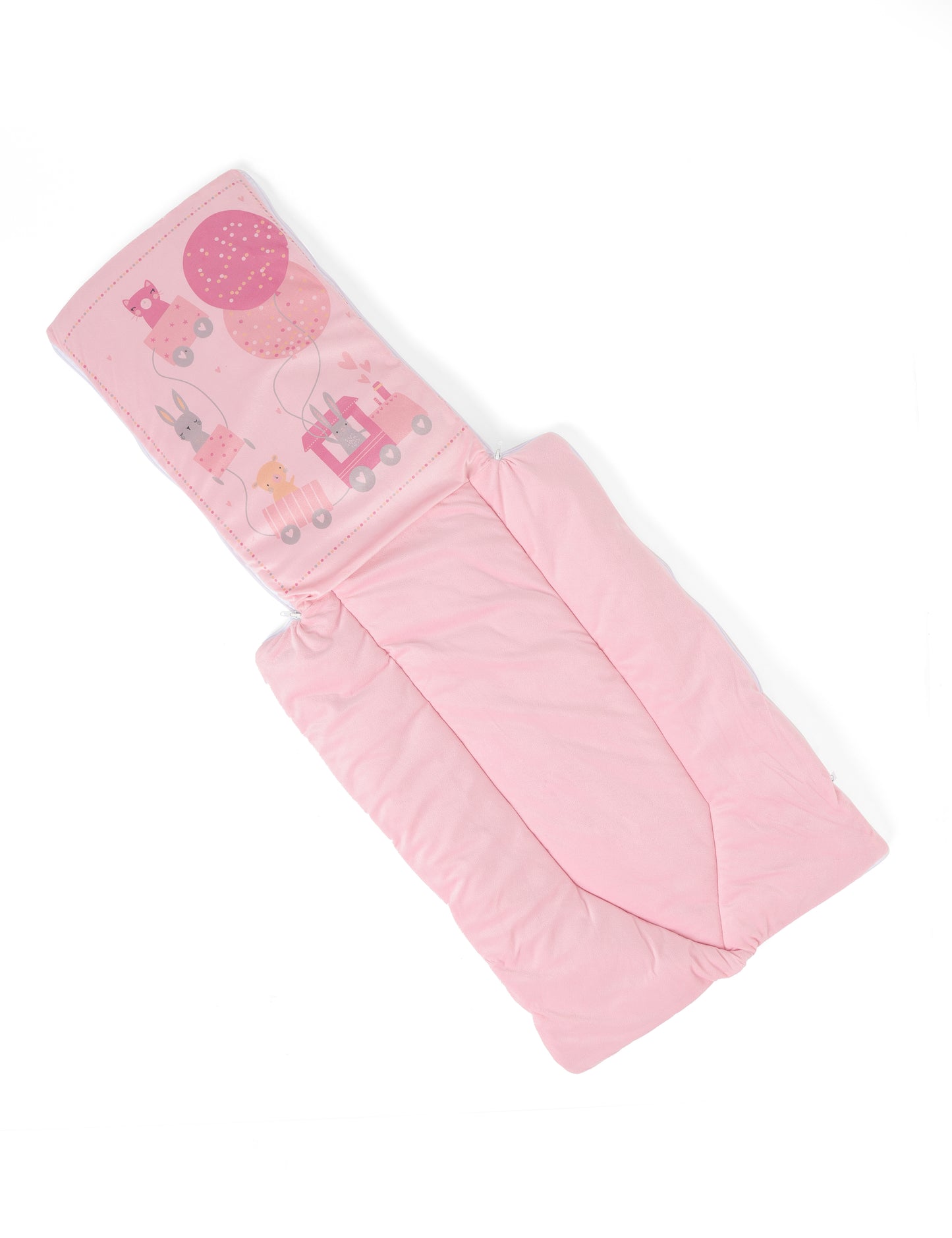 Super Soft Carry Nest Train Pink