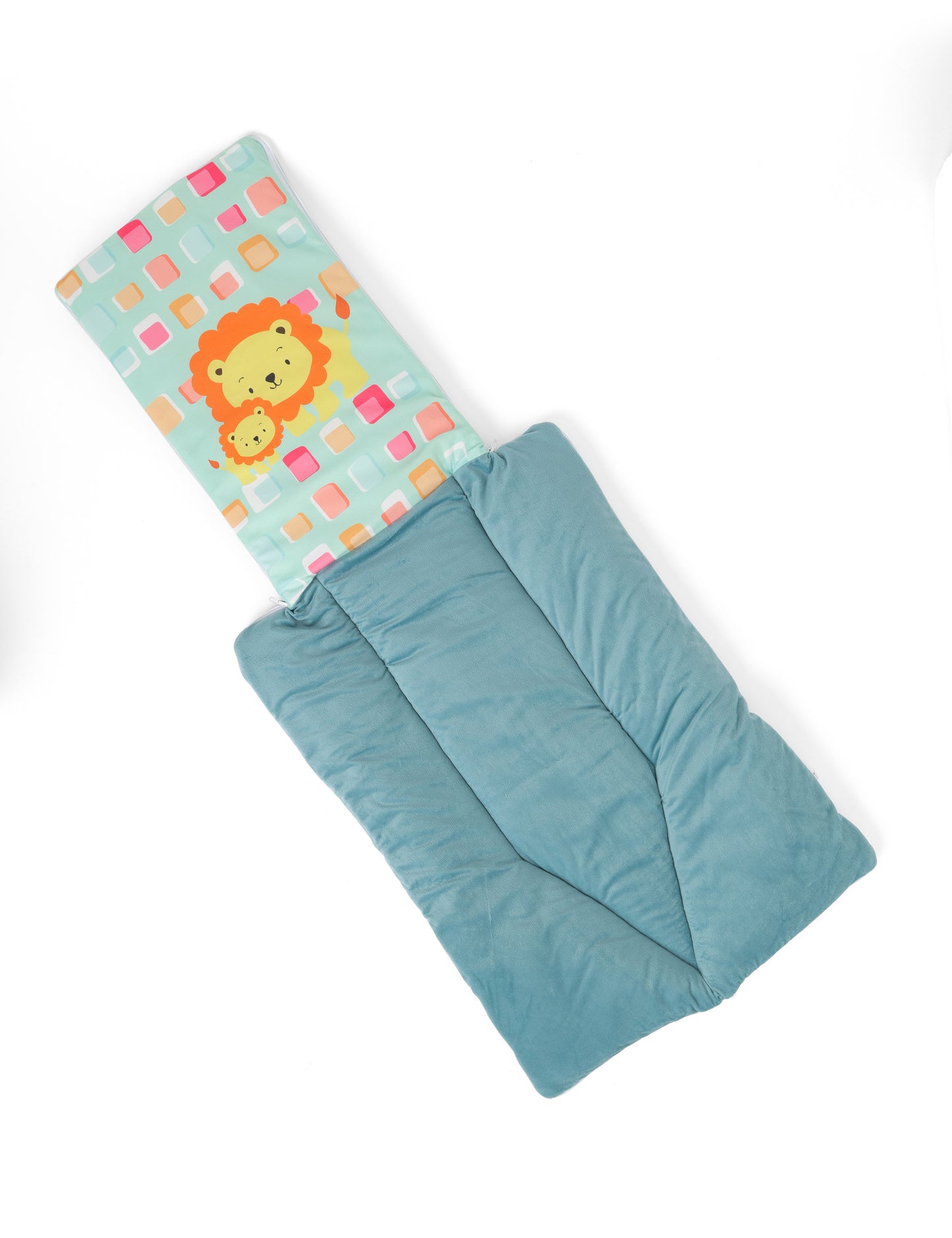 Super Soft Snuggle Nest Lion Green