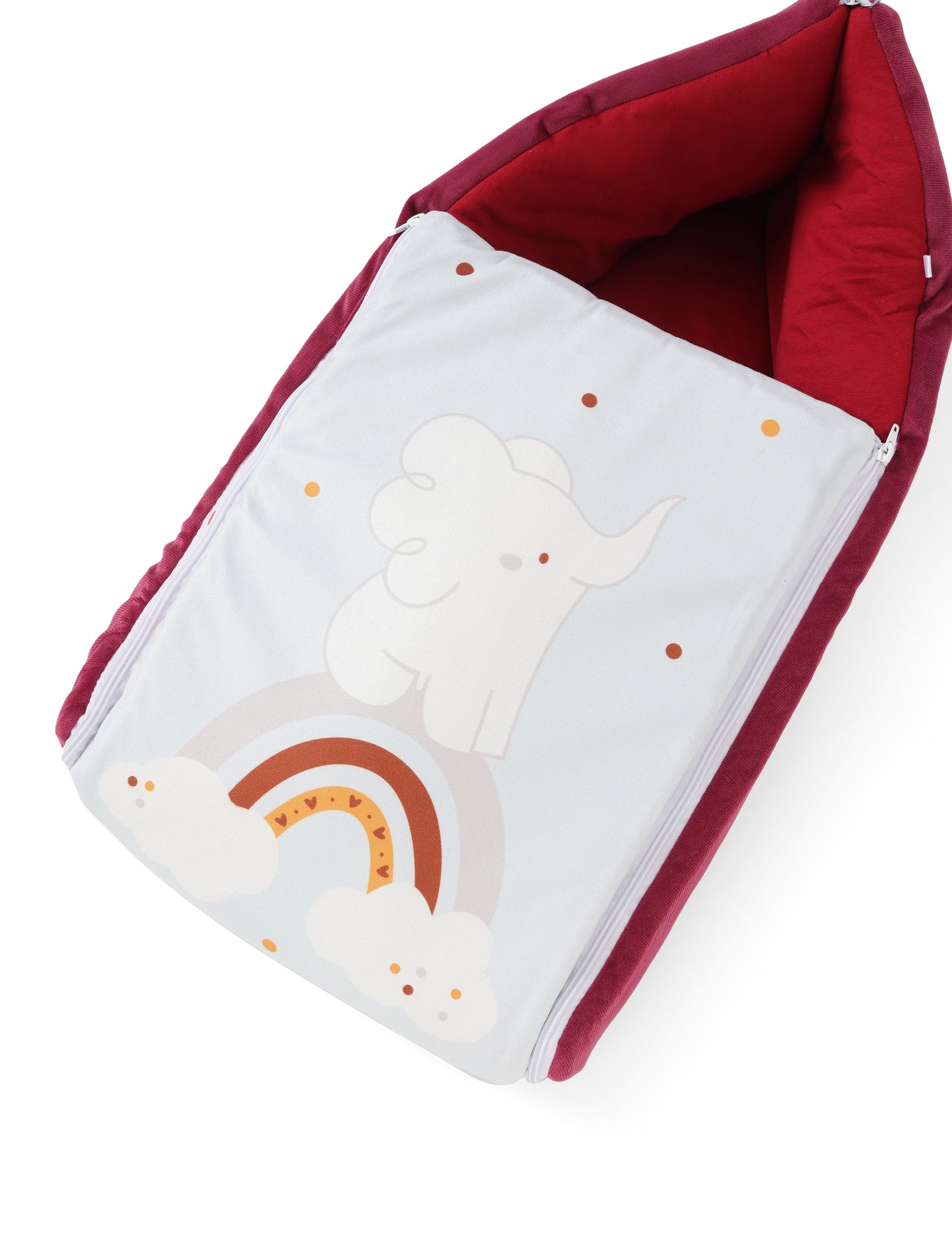 Super Soft Nest Elephant White