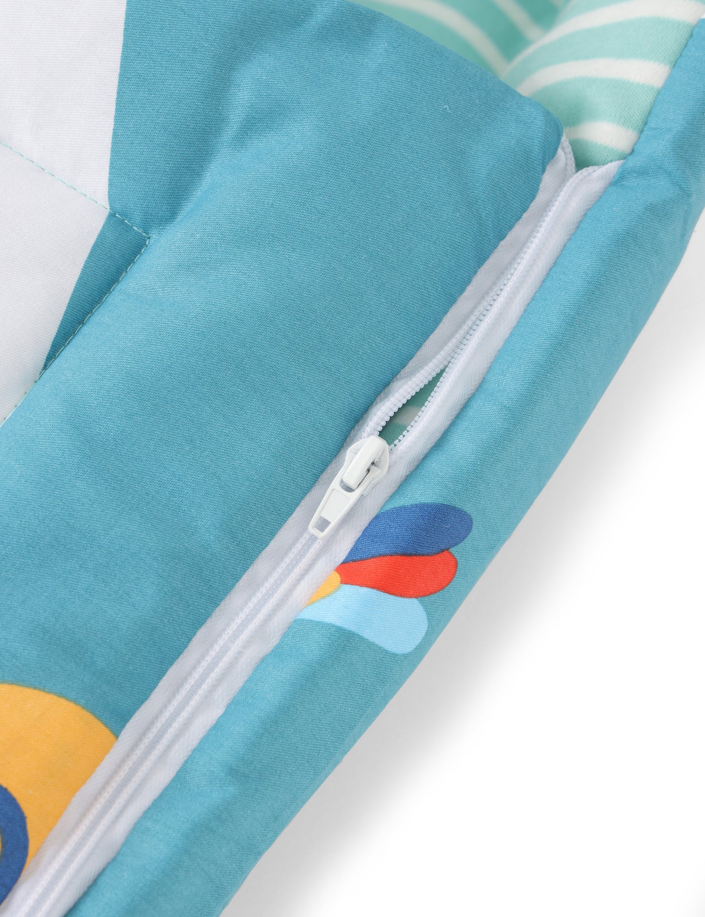 Cotton Baby Carry Nest Dino Green