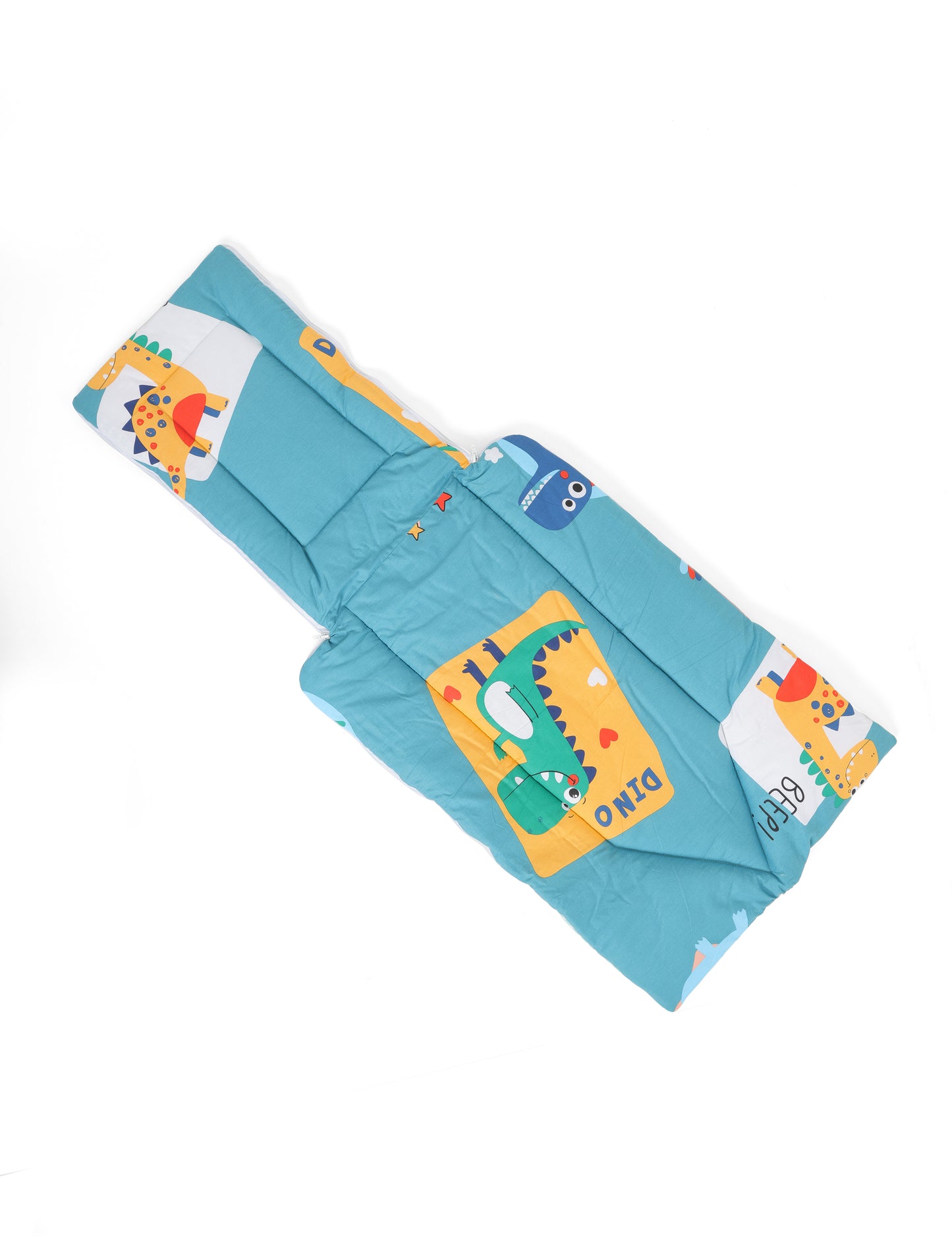 Cotton Baby Carry Nest Dino Green