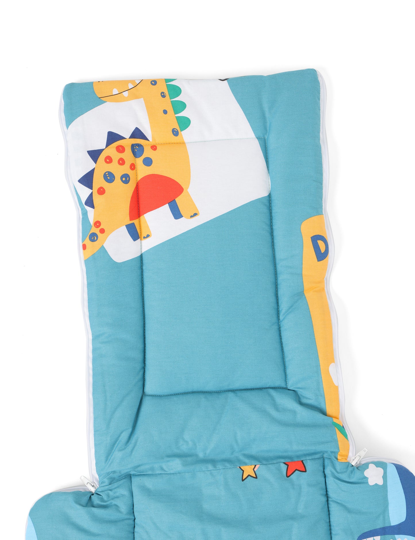 Cotton Baby Carry Nest Dino Green