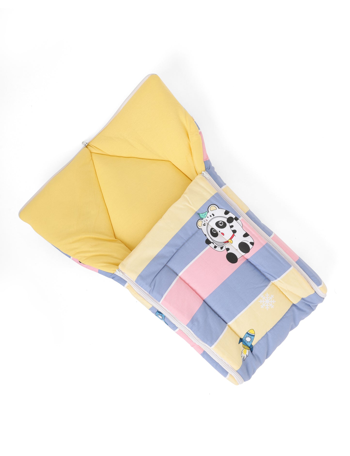 Cotton Baby Carry Nest Panda Pink