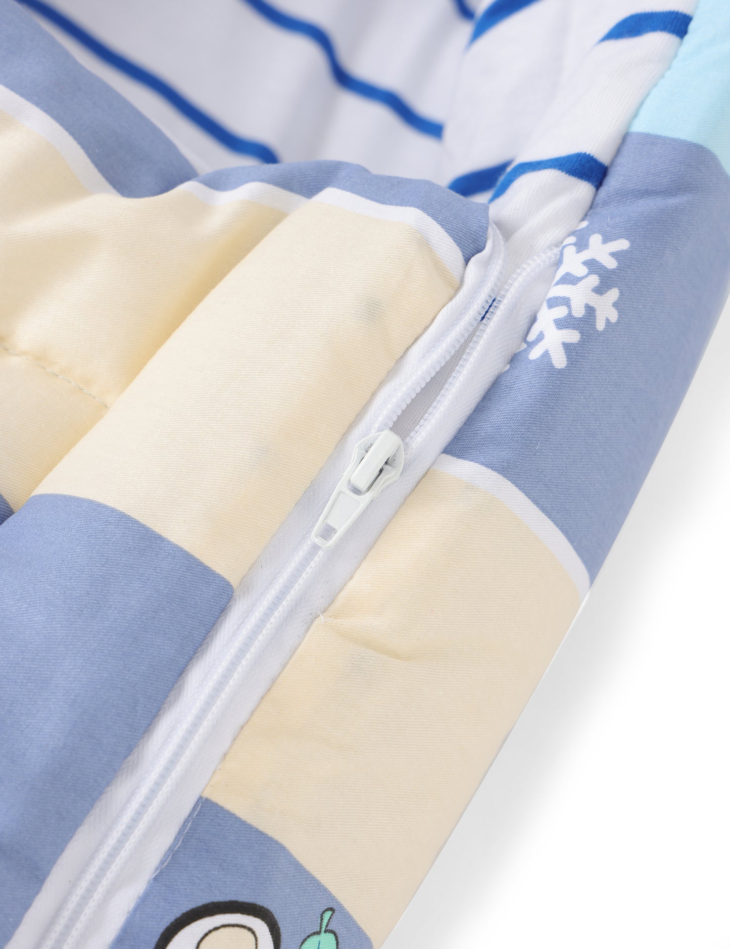 Cotton Baby Carry Nest Panda Blue