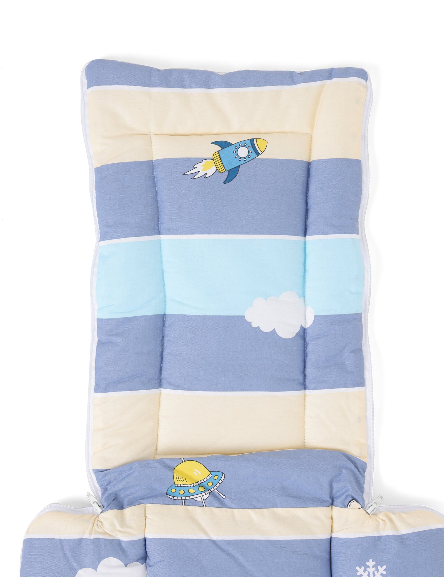 Cotton Baby Carry Nest Panda Blue