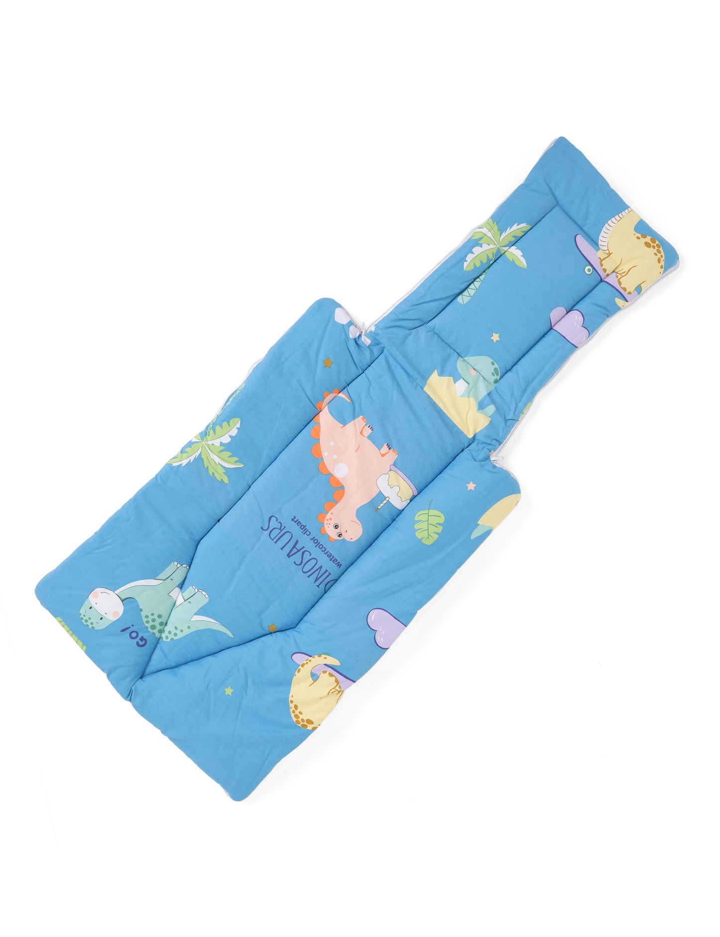 Cotton Baby Carry Nest Dino Blue