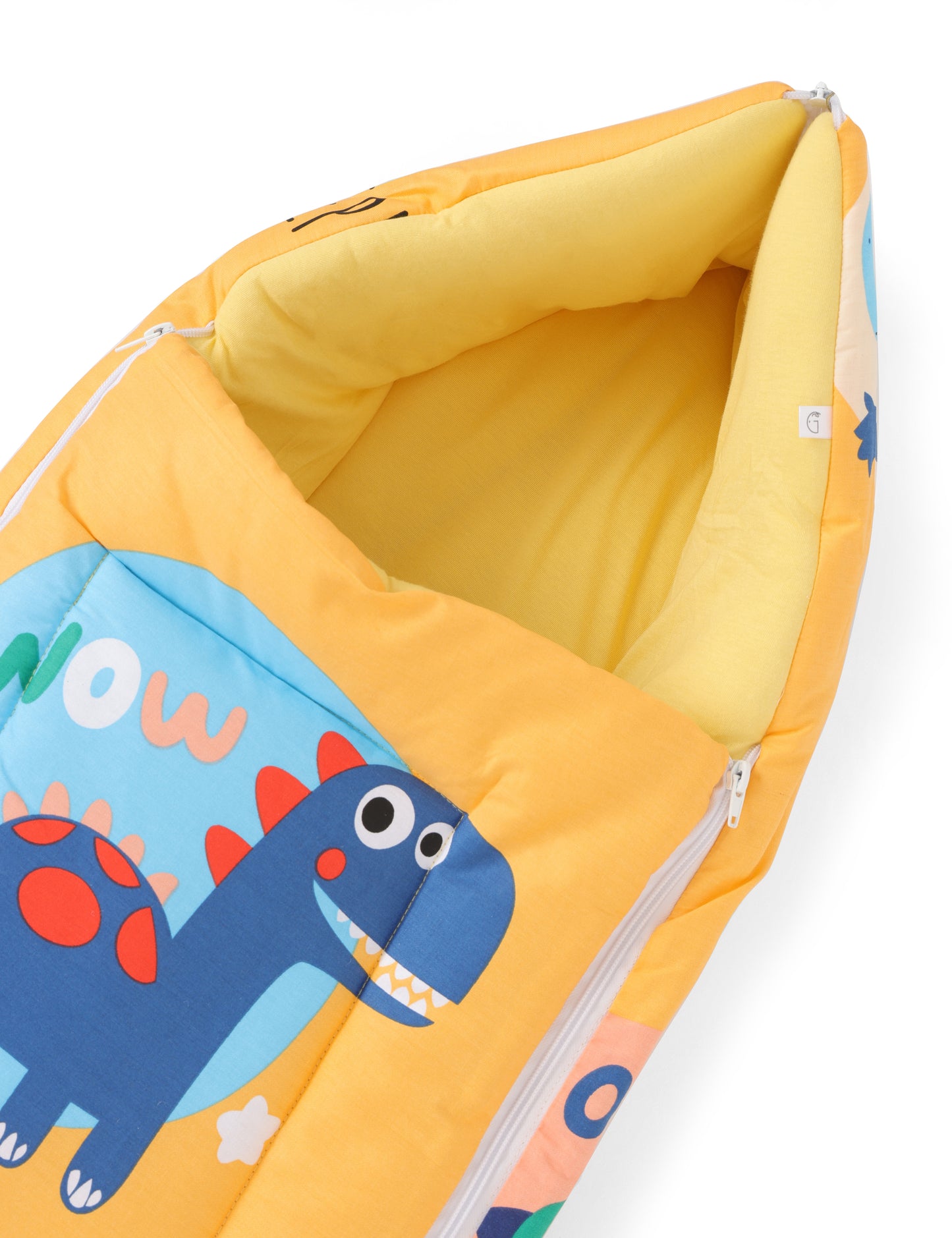 Cotton Baby Carry Nest Dino Orange