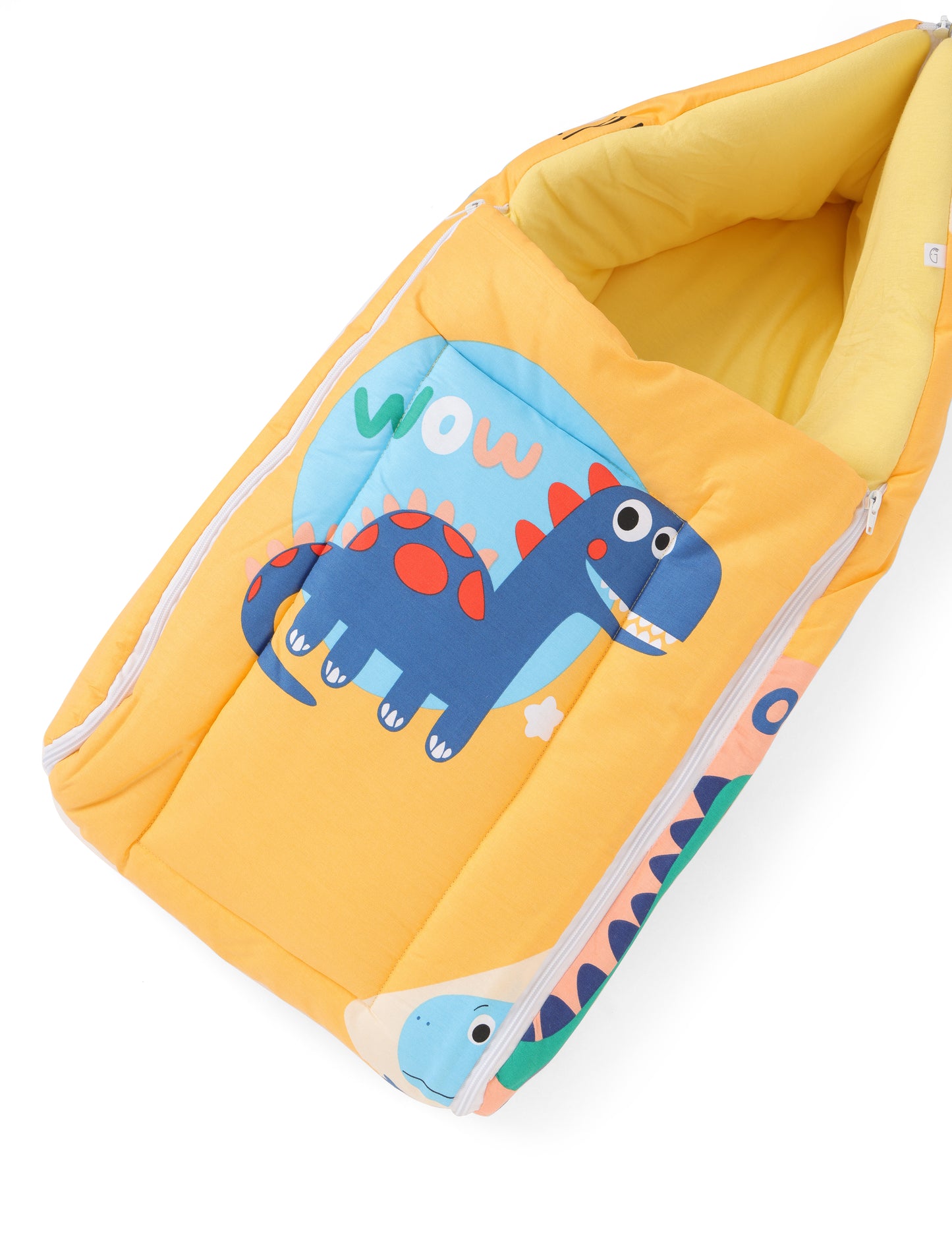 Cotton Baby Carry Nest Dino Orange