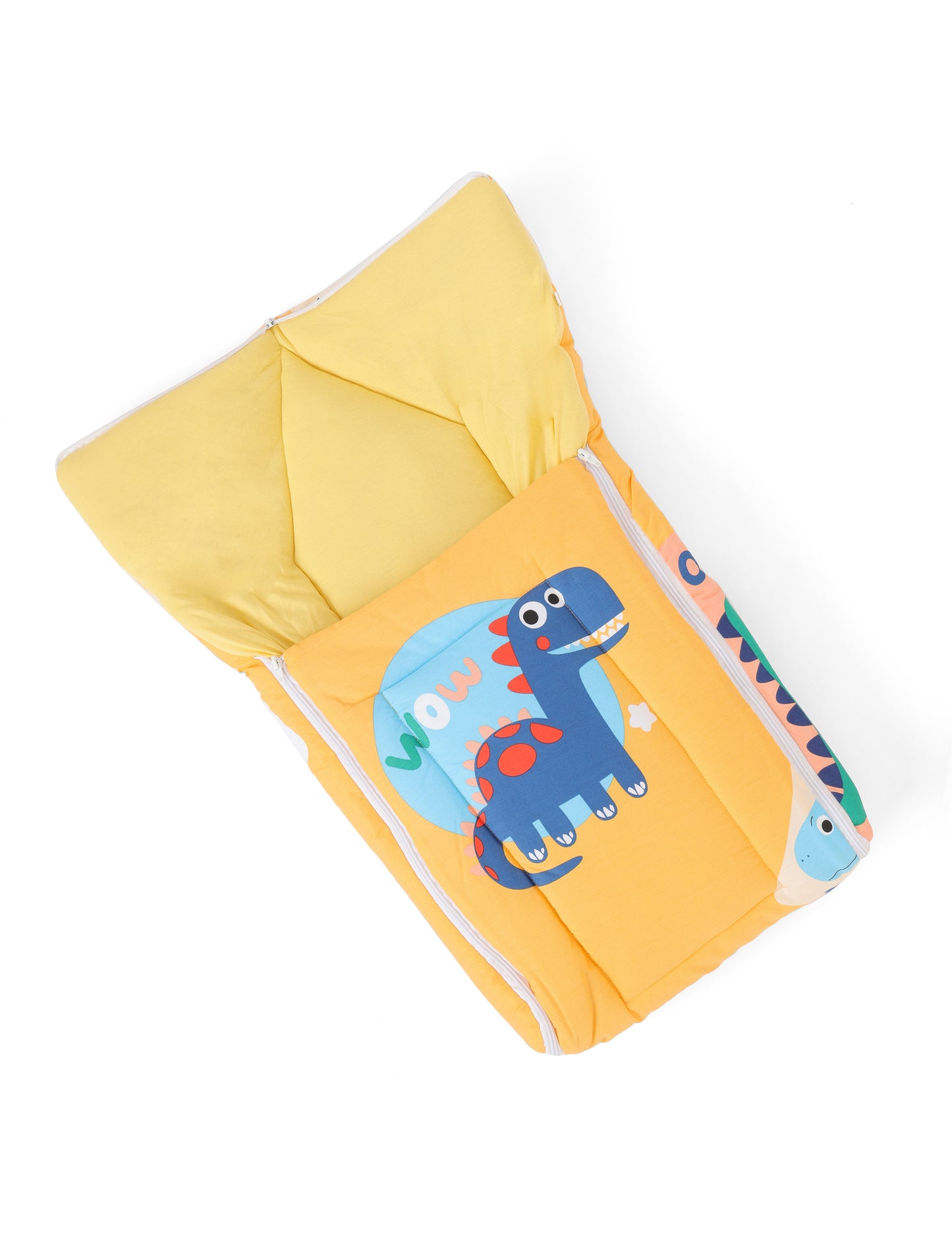 Cotton Baby Carry Nest Dino Orange