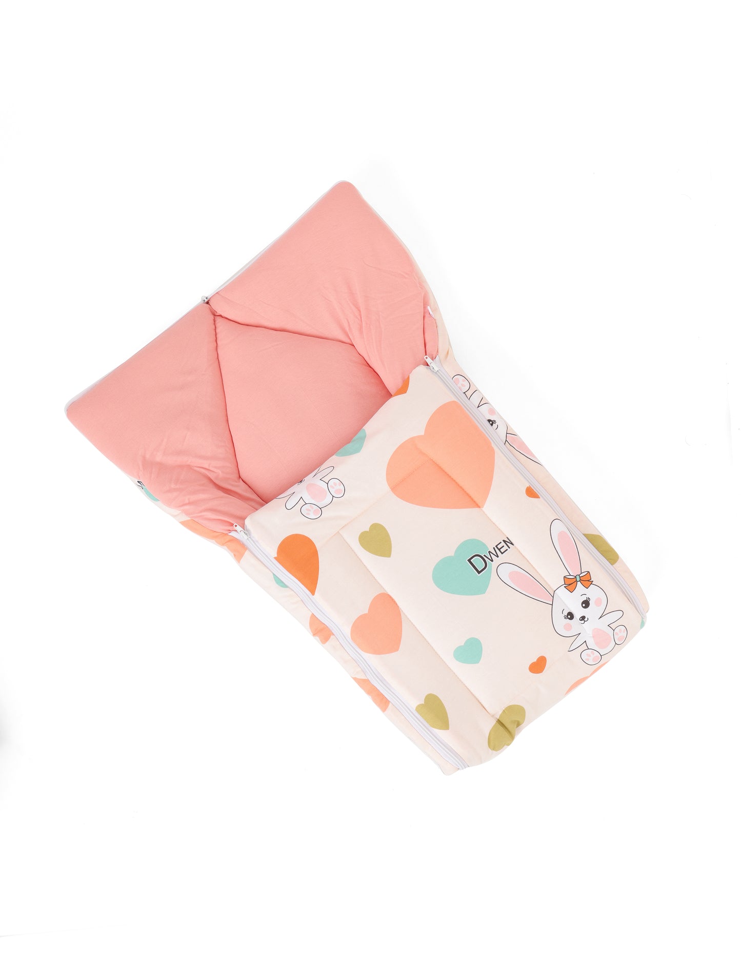 Cotton Baby Carry Nest Rabbit Peach