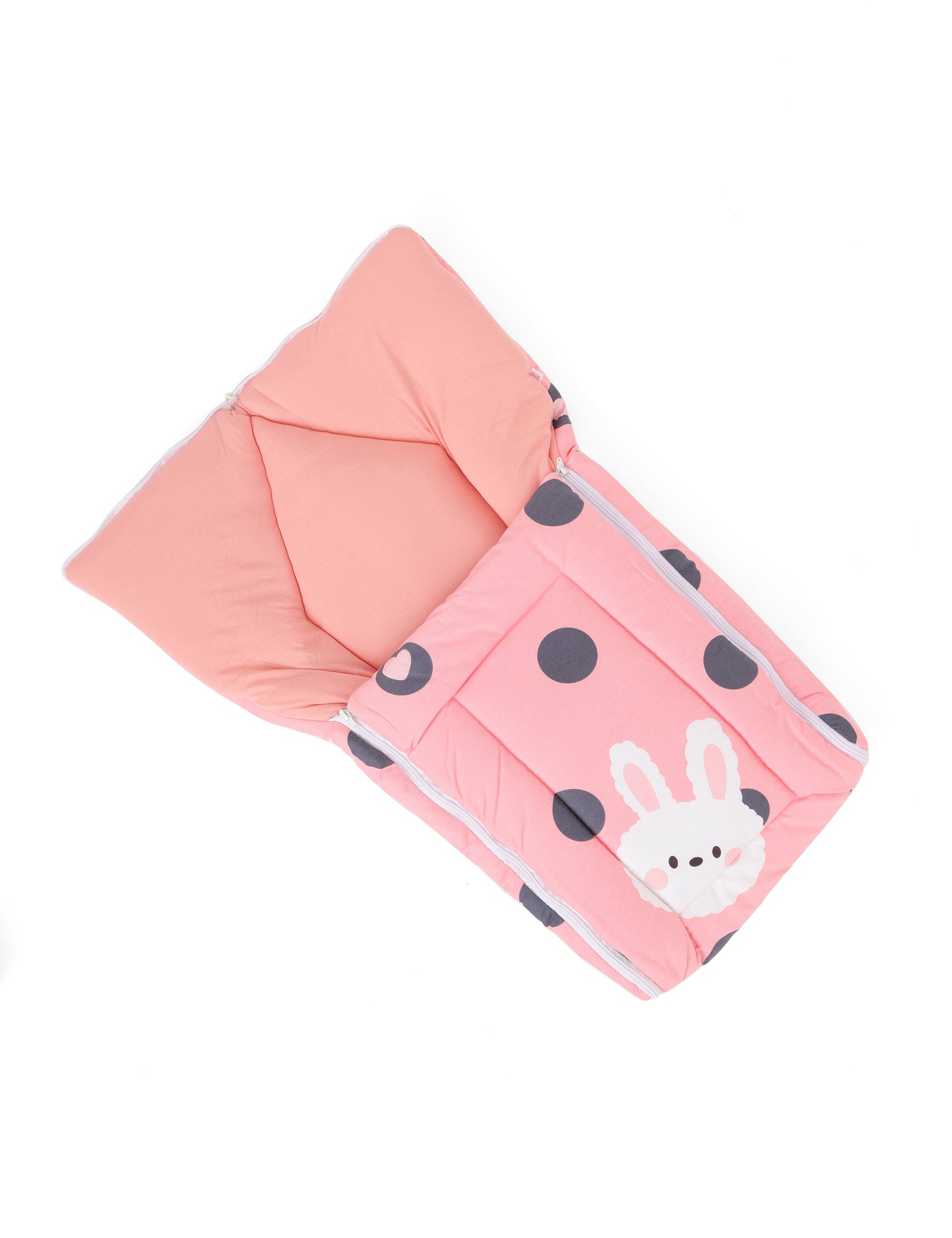 Cotton Baby Carry Nest Rabbit Pink