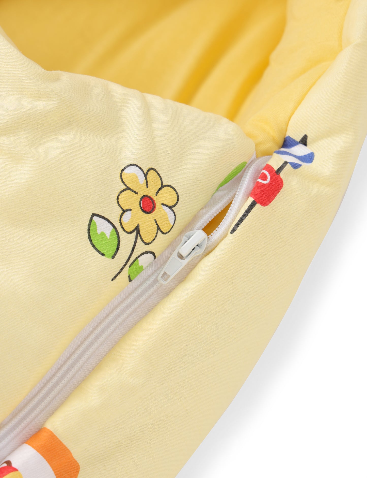 Cotton Baby Carry Nest Train Yellow