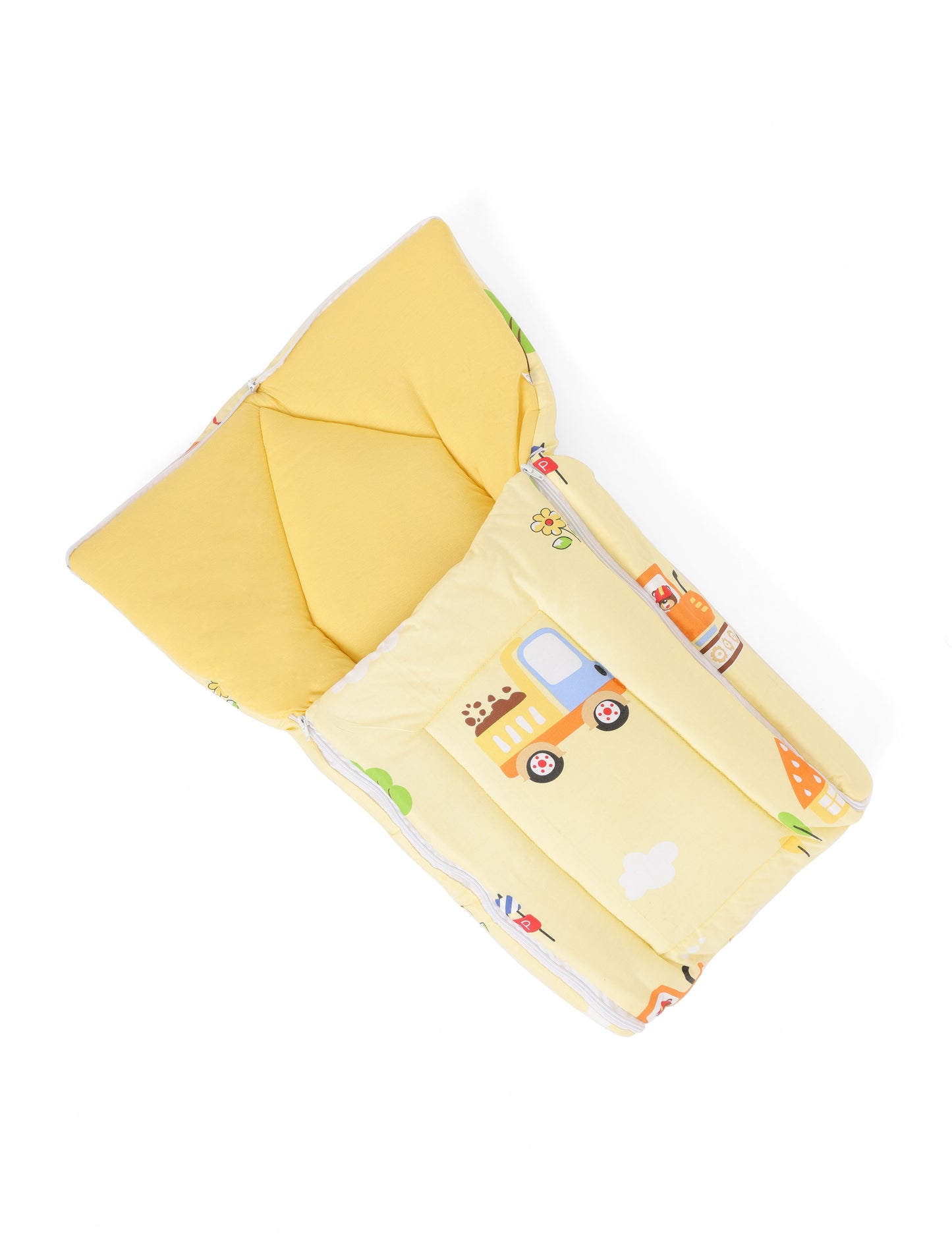 Cotton Baby Carry Nest Train Yellow