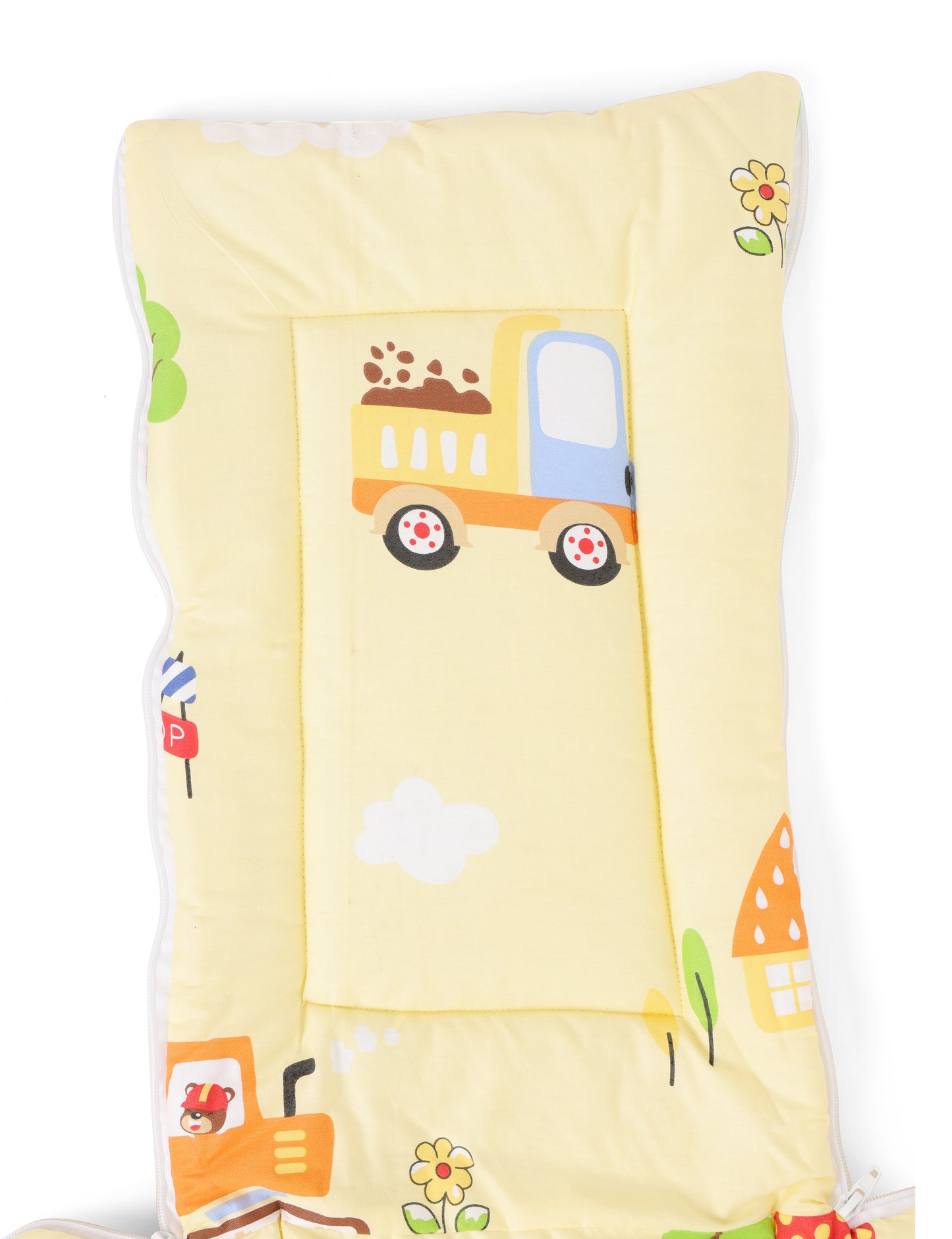 Cotton Baby Carry Nest Train Yellow