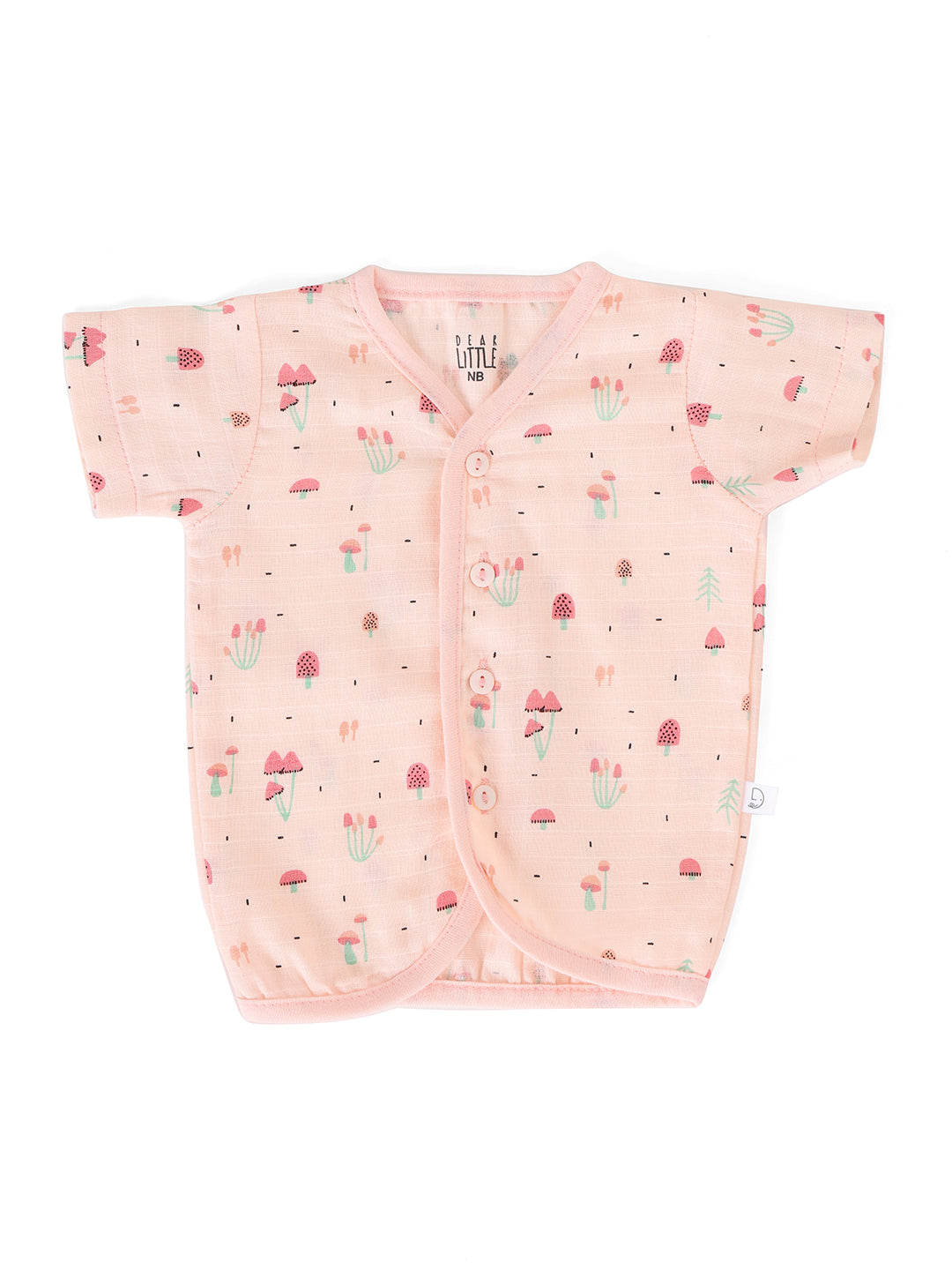 Muslin Jhabla Peach