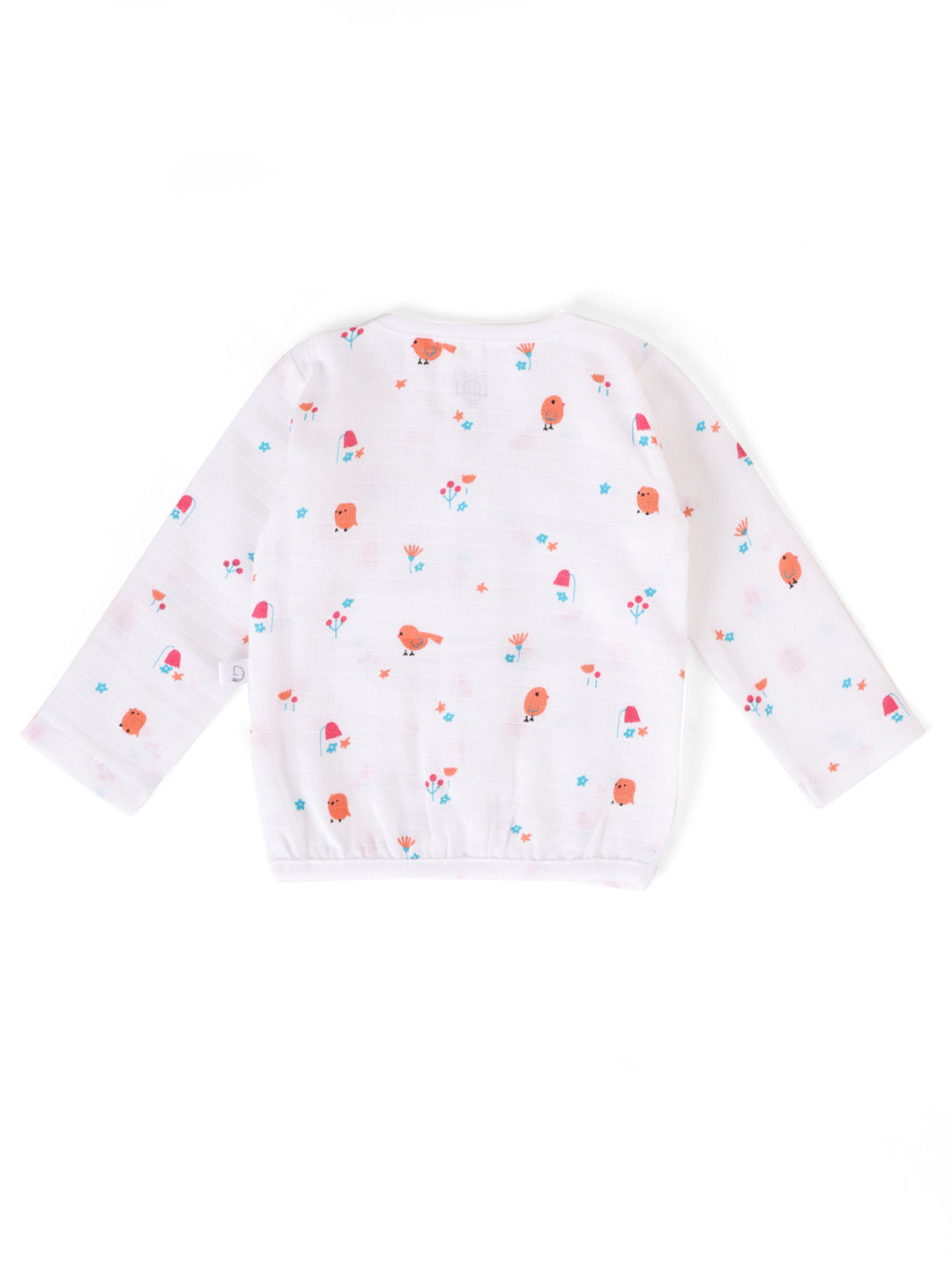 Garden Chirp Muslin Full Sleeve Jhabla
