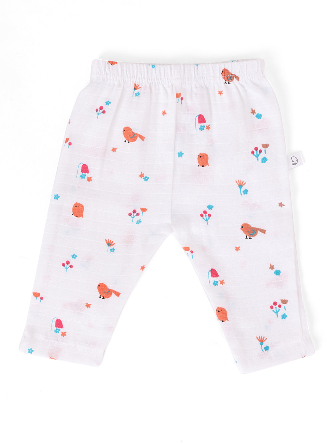 Garden Chirp Muslin Full Sleeve Pant