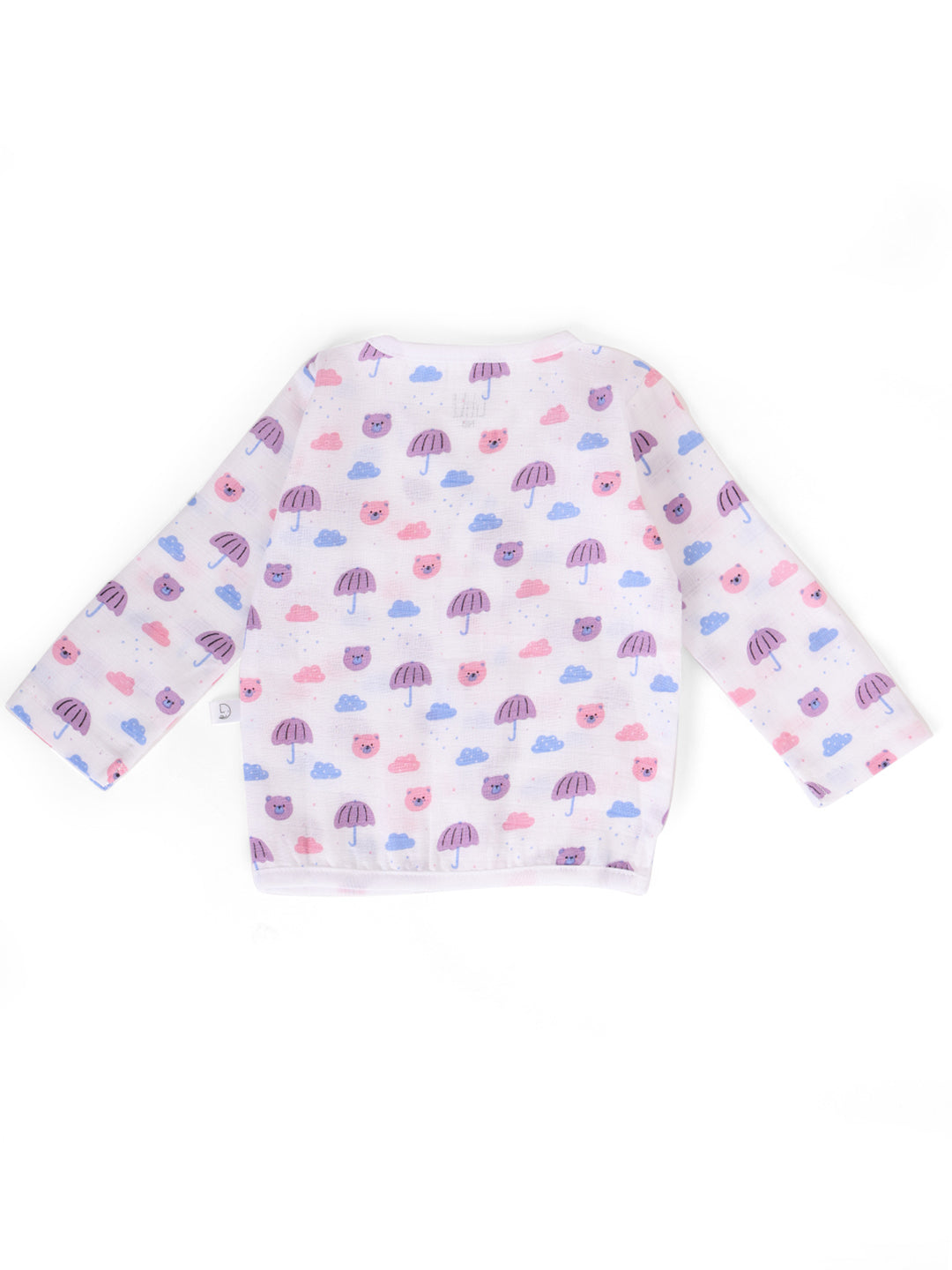 Cuddle & Clouds Muslin Full Sleeve Jhabla