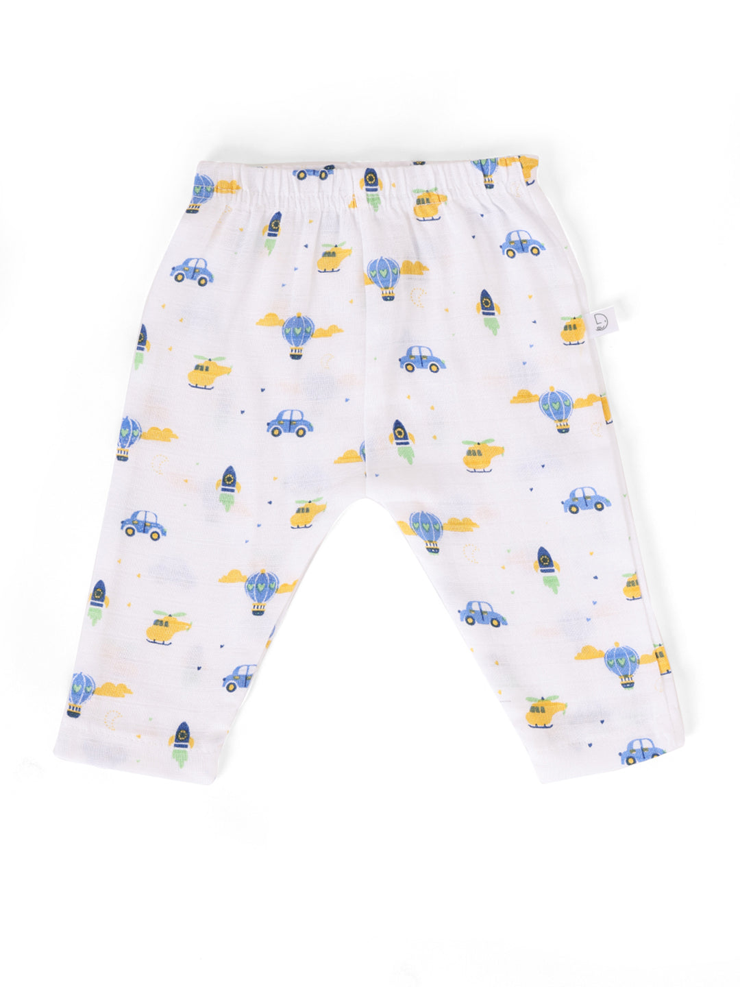Adventure Awaits Muslin Full Sleeve Jhabla & Pant Set