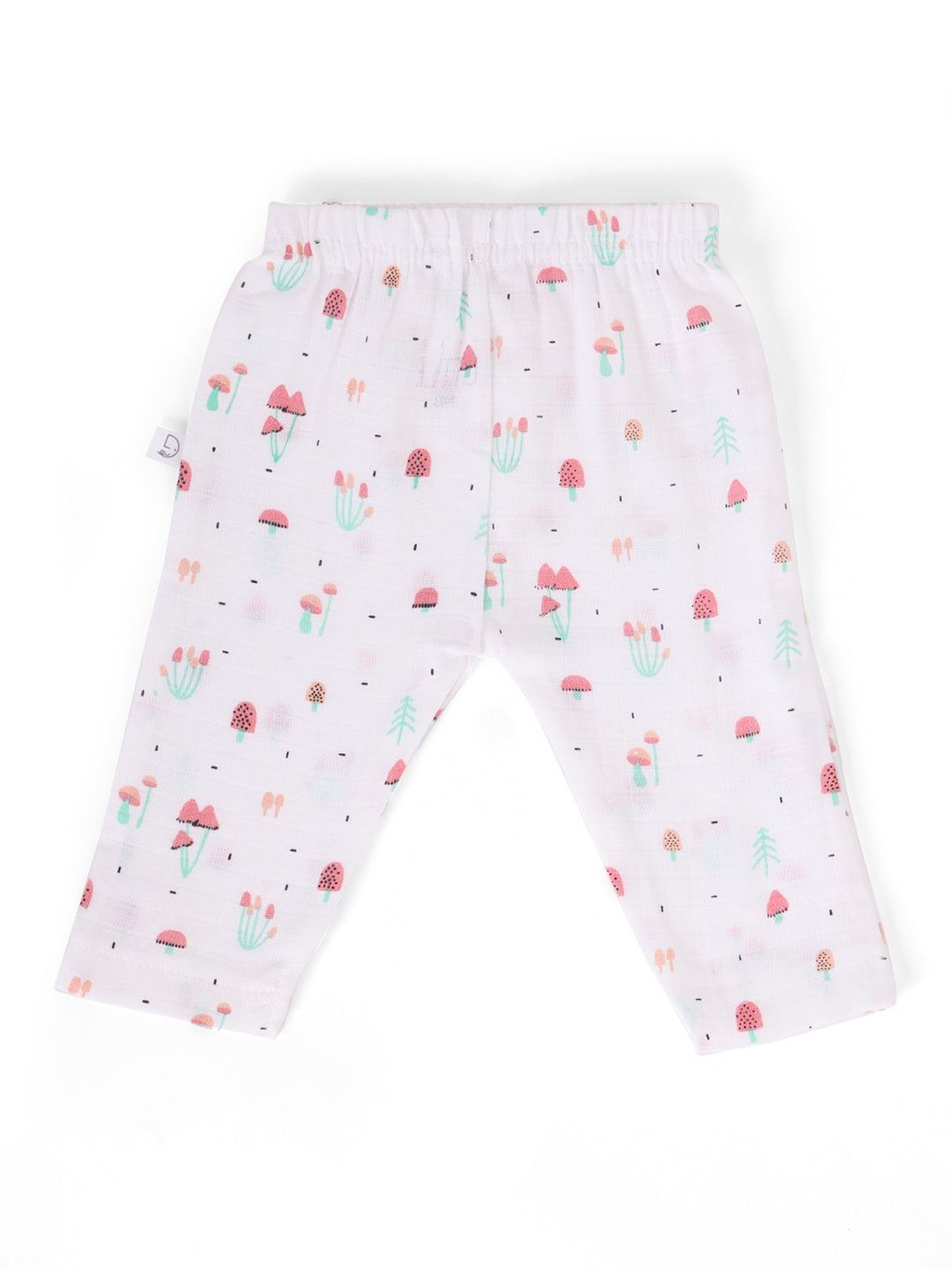 Muslin Full Sleeve Pant White