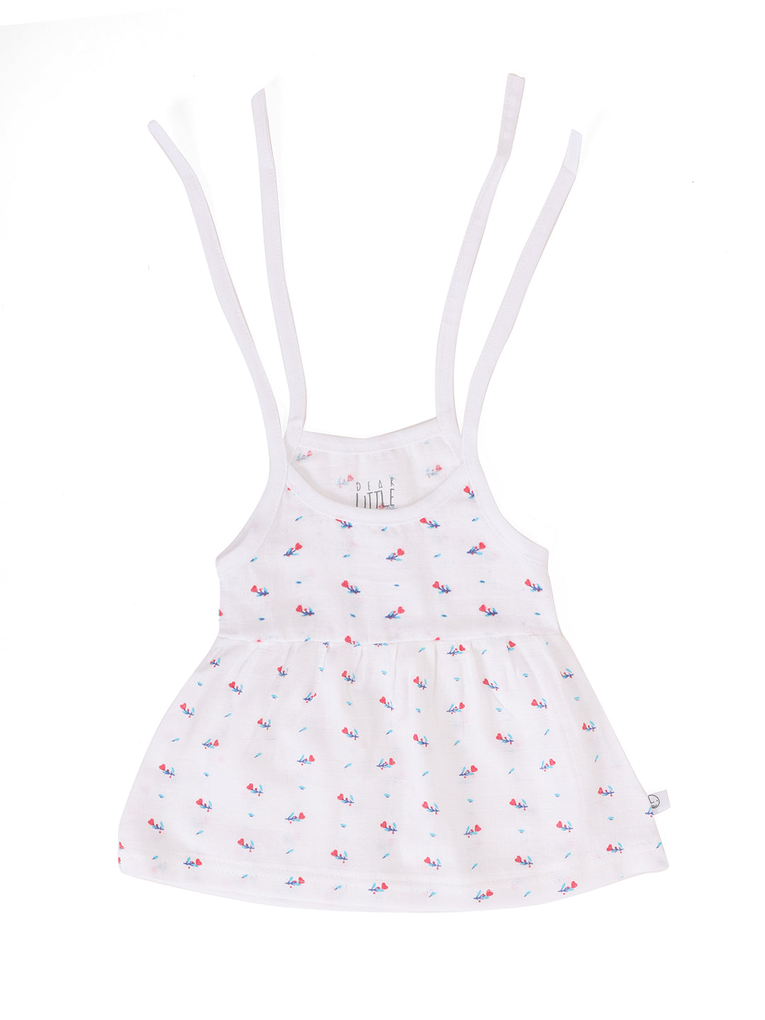 Pretty Petals Muslin Upknot Frock