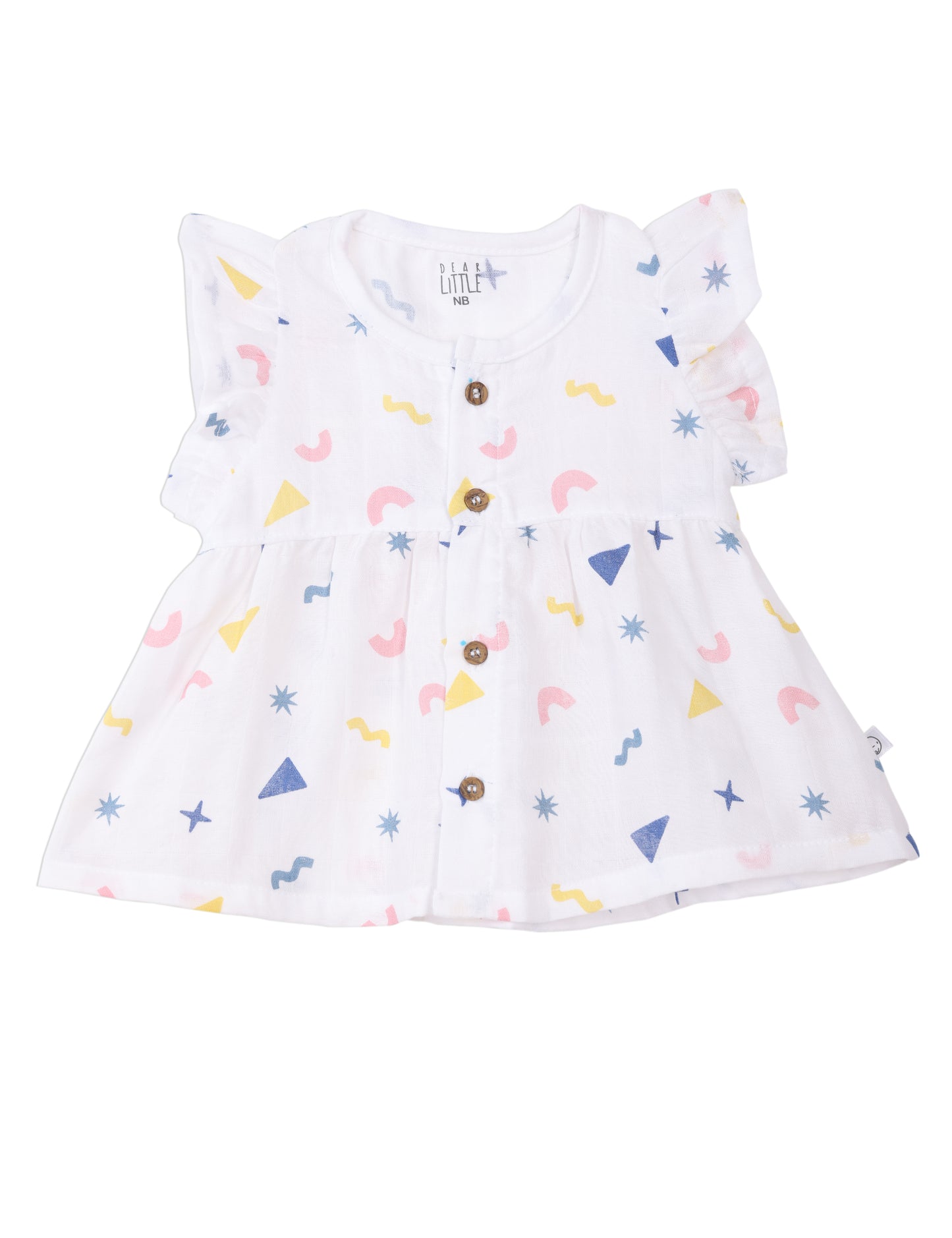 Baby Ruffle Sleeve Frock