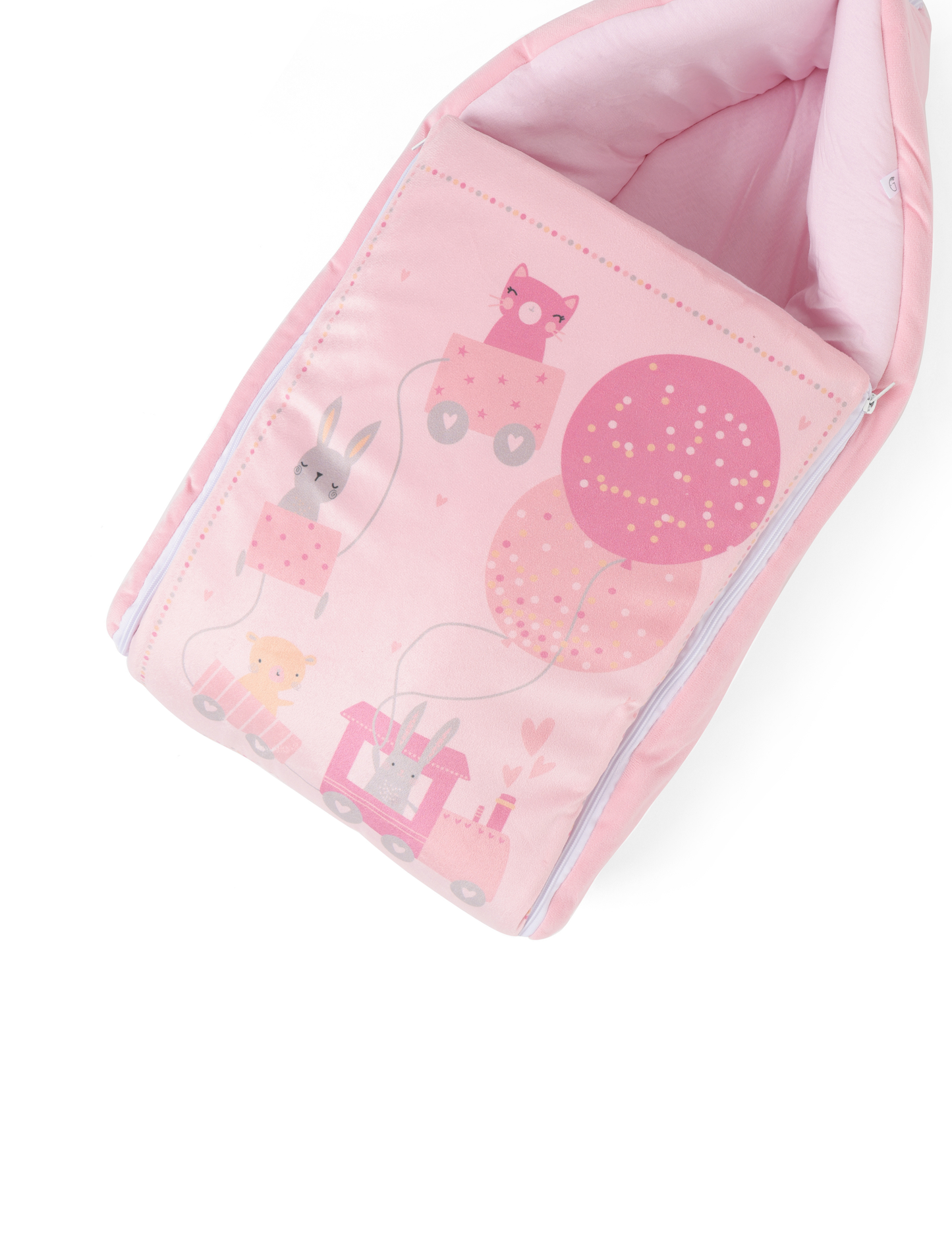 Super Soft Carry Nest Train Pink