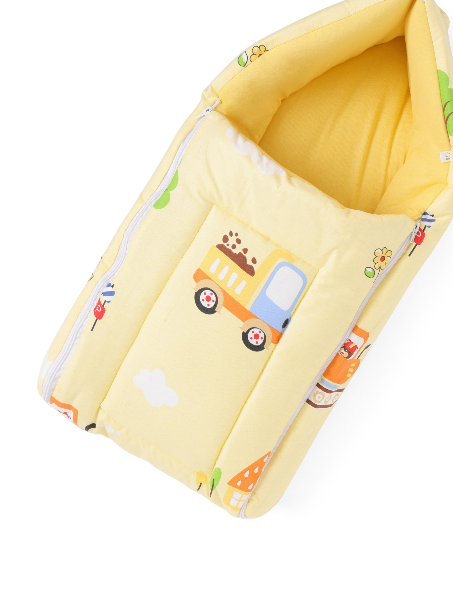 Cotton Baby Carry Nest Train Yellow
