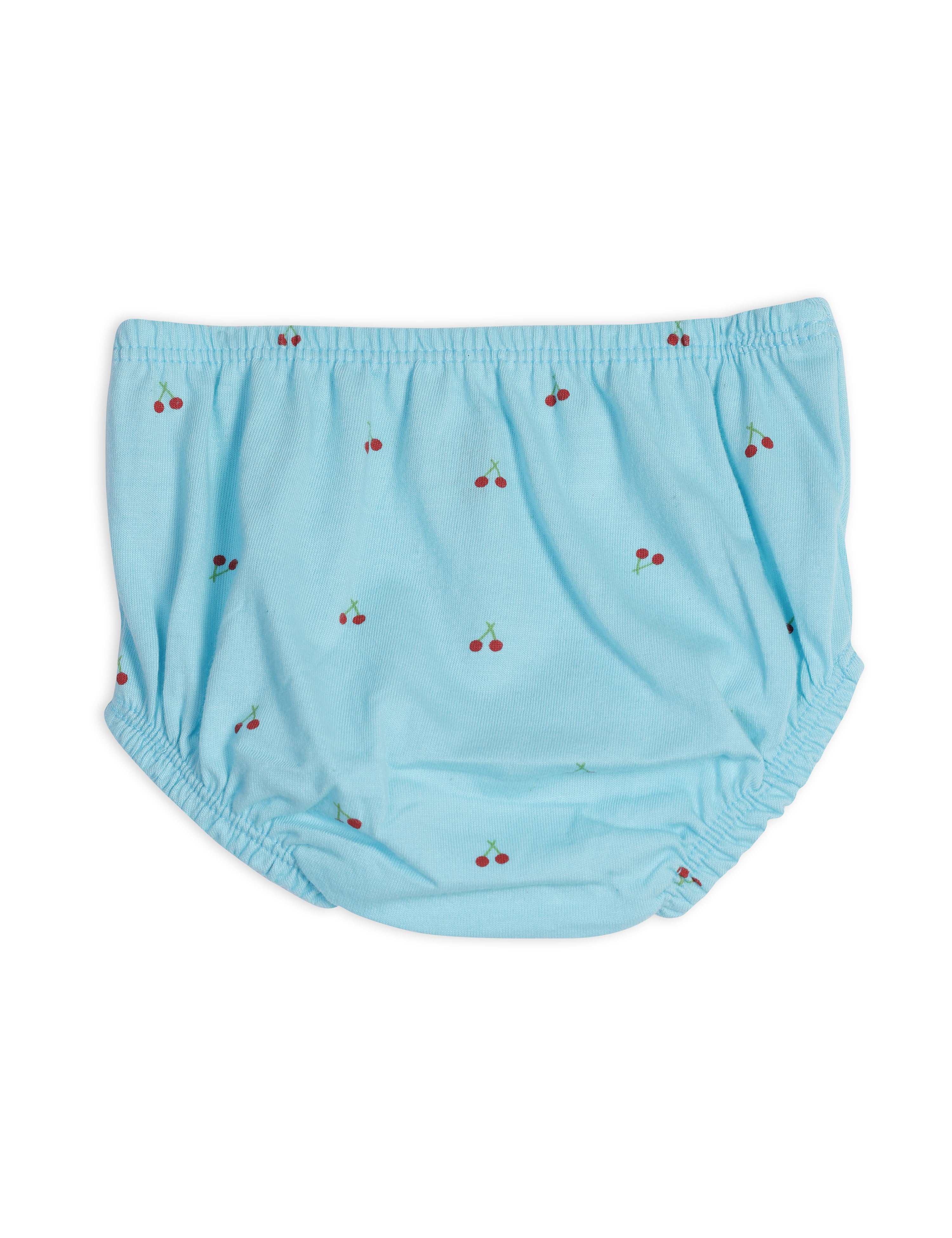 Blossom Cotton Frock Blue