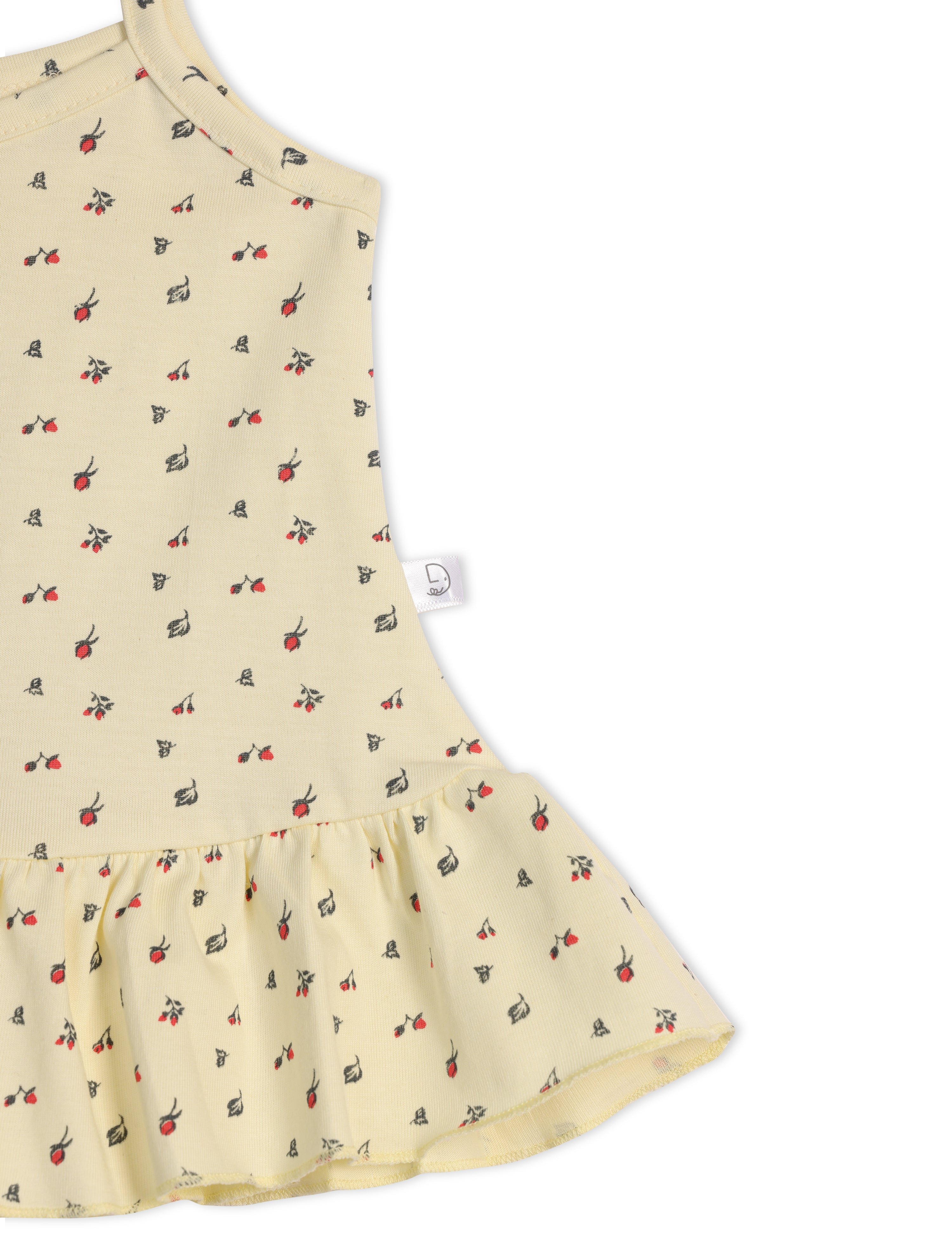 Spaghetti Frock Soft beige for Babies