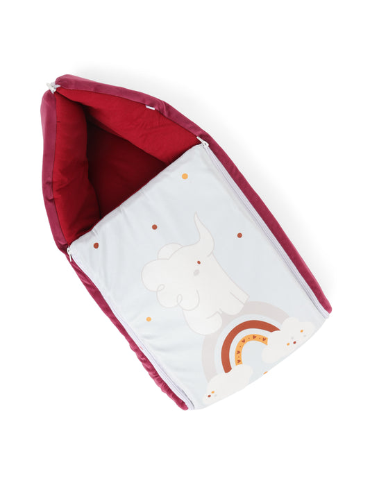 Super Soft Nest Elephant White