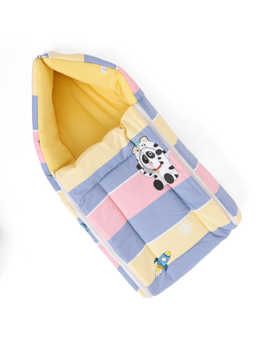 Cotton Baby Carry Nest Panda Pink