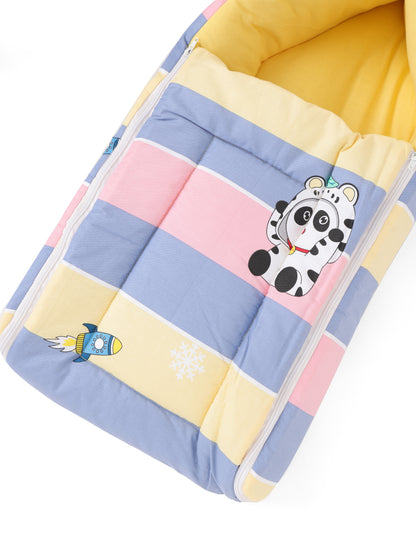 Cotton Baby Carry Nest Panda Pink