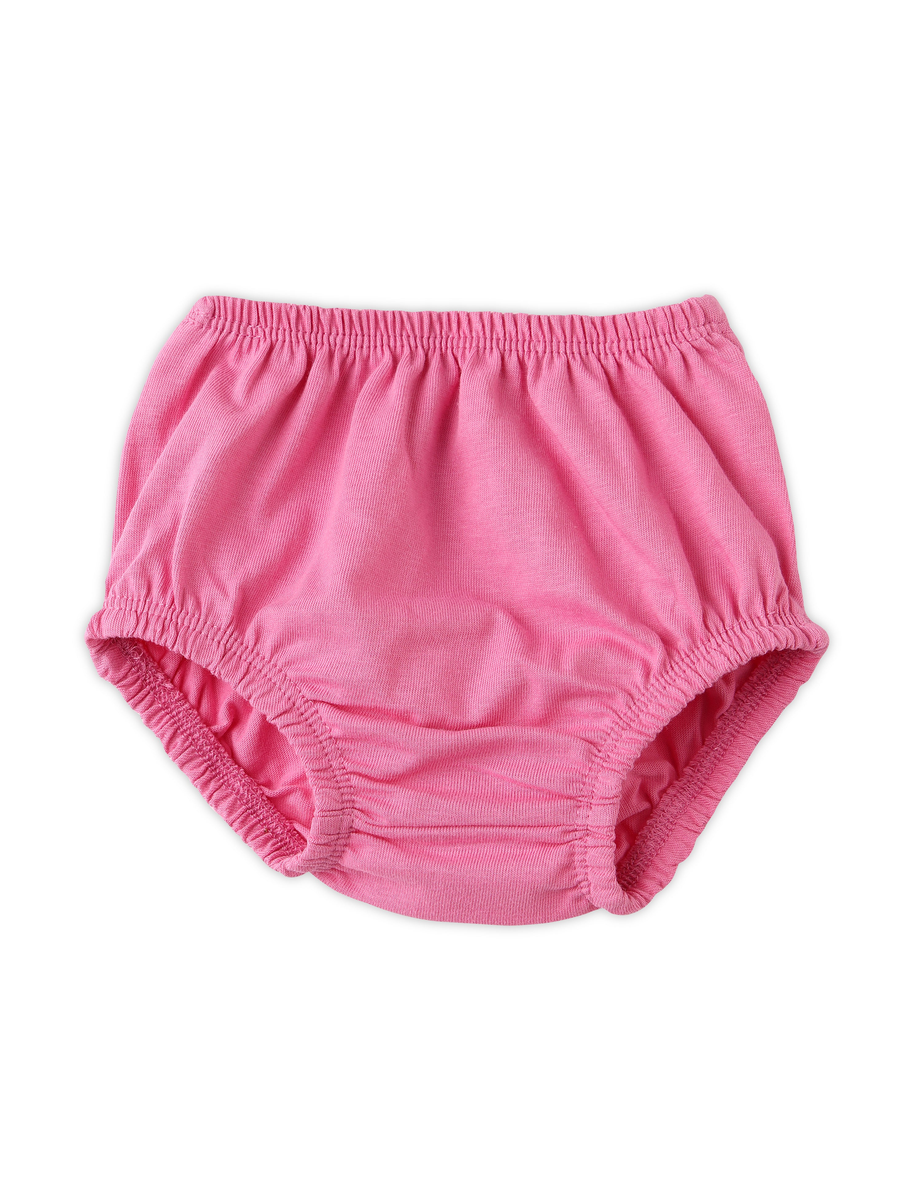 Baby Girl Cotton Frock Pink & White