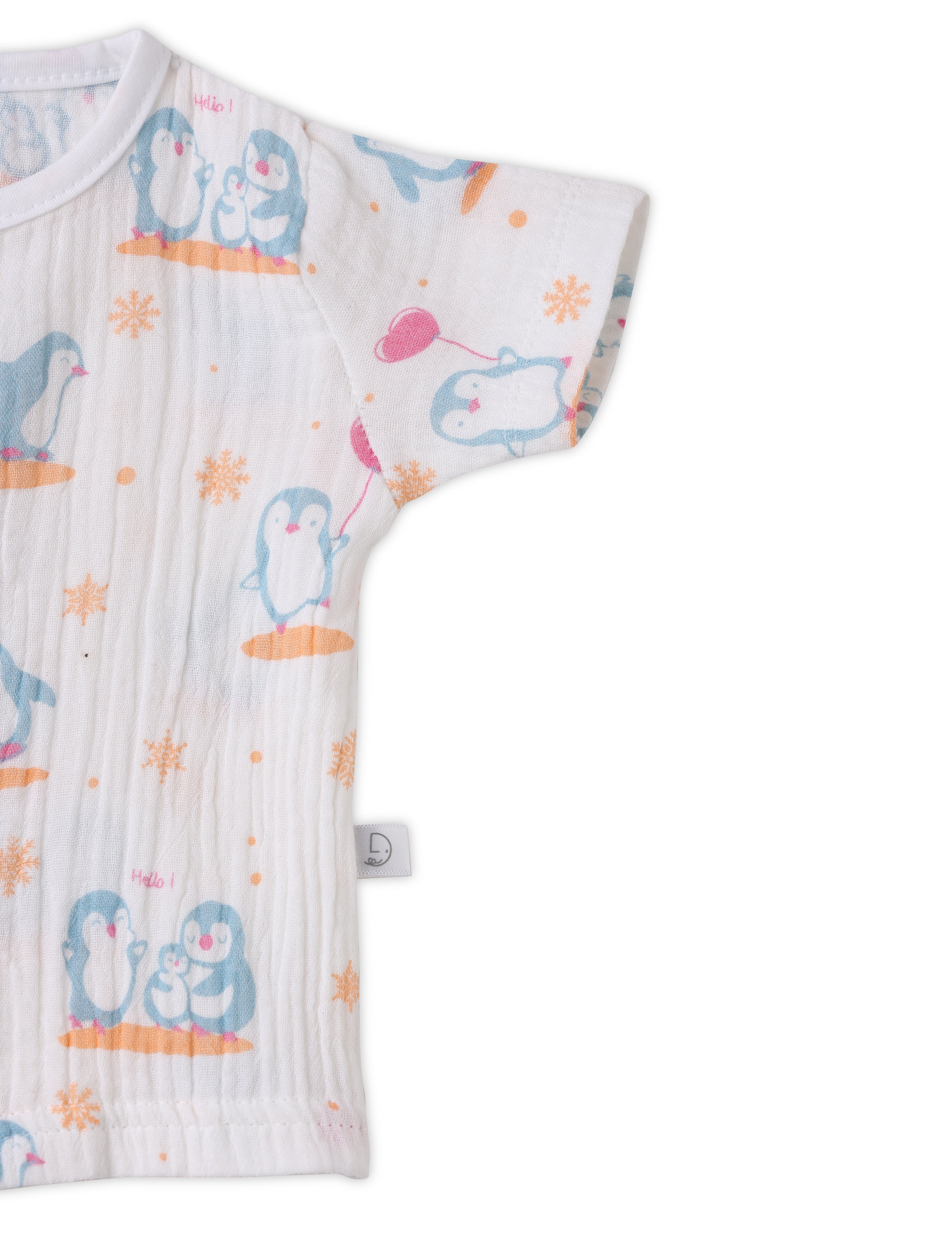 Crinkled Co Ord Set for Baby Boy