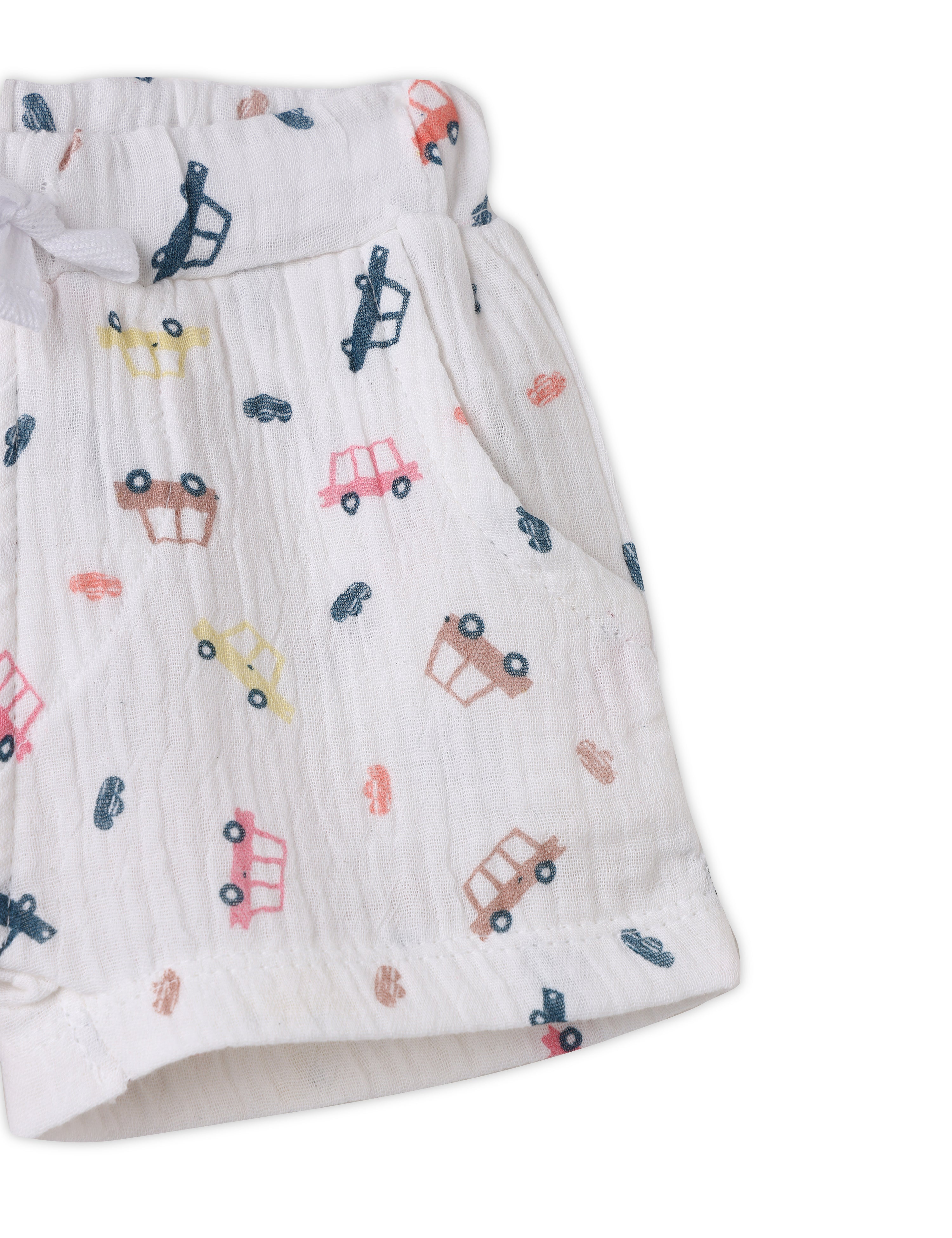 Crinkled Trousers for Baby Boy