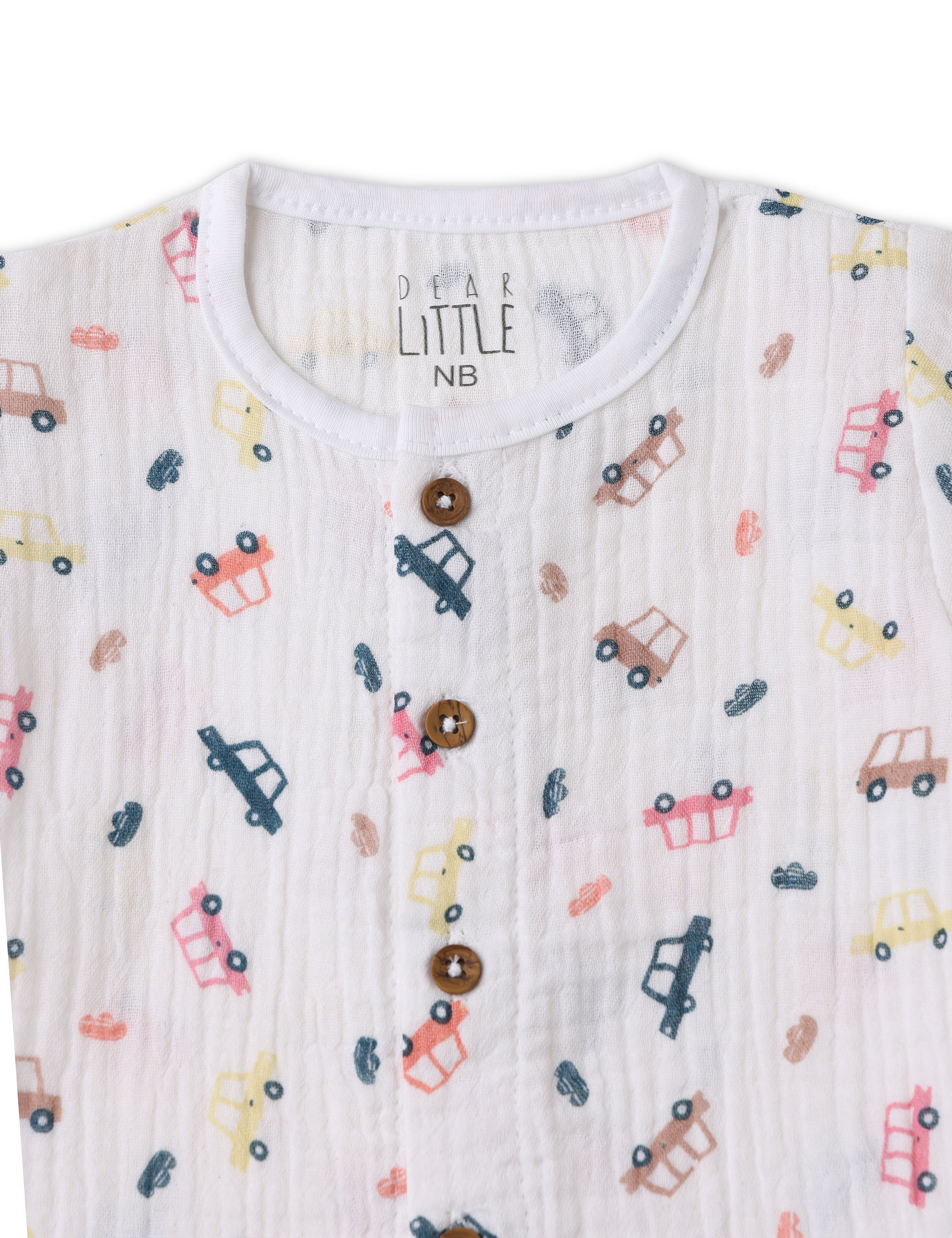 Crinkled Baby Boy Shirts