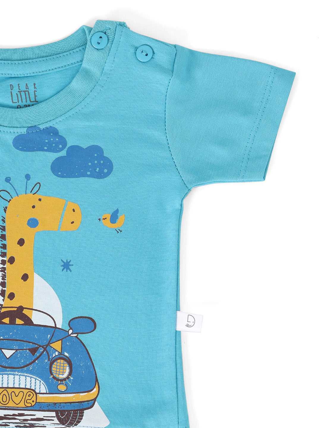 2-Pack Everyday Cotton Tees - Yellow & Blue