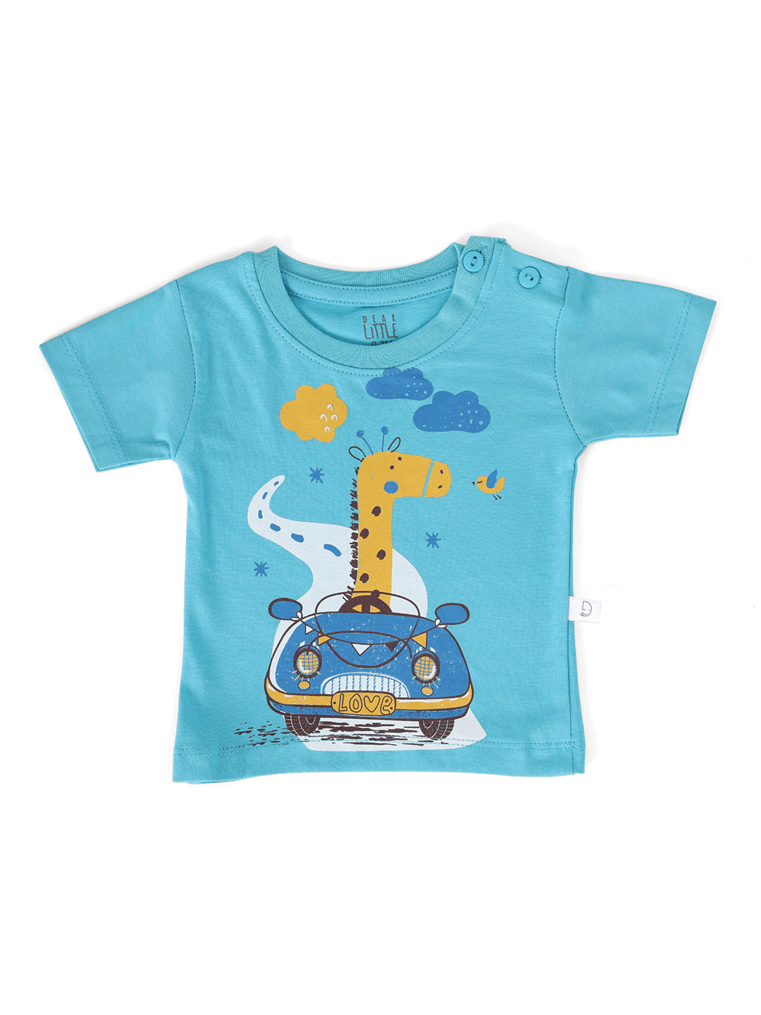 2-Pack Everyday Cotton Tees - Yellow & Blue