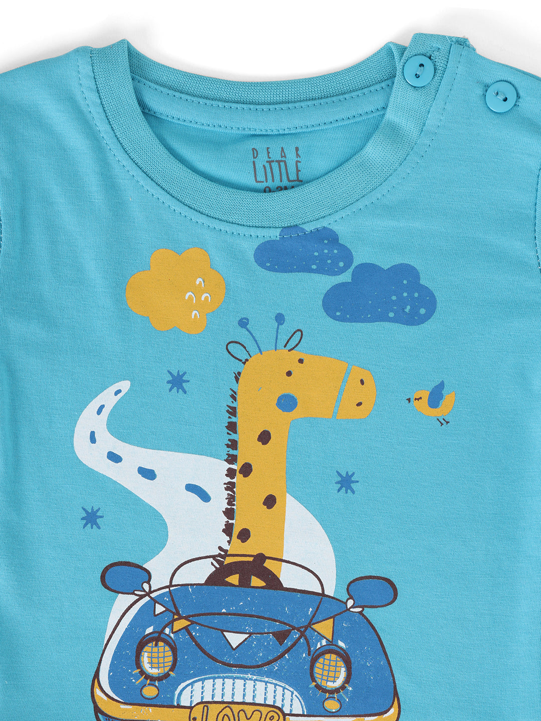 2-Pack Everyday Cotton Tees - Yellow & Blue