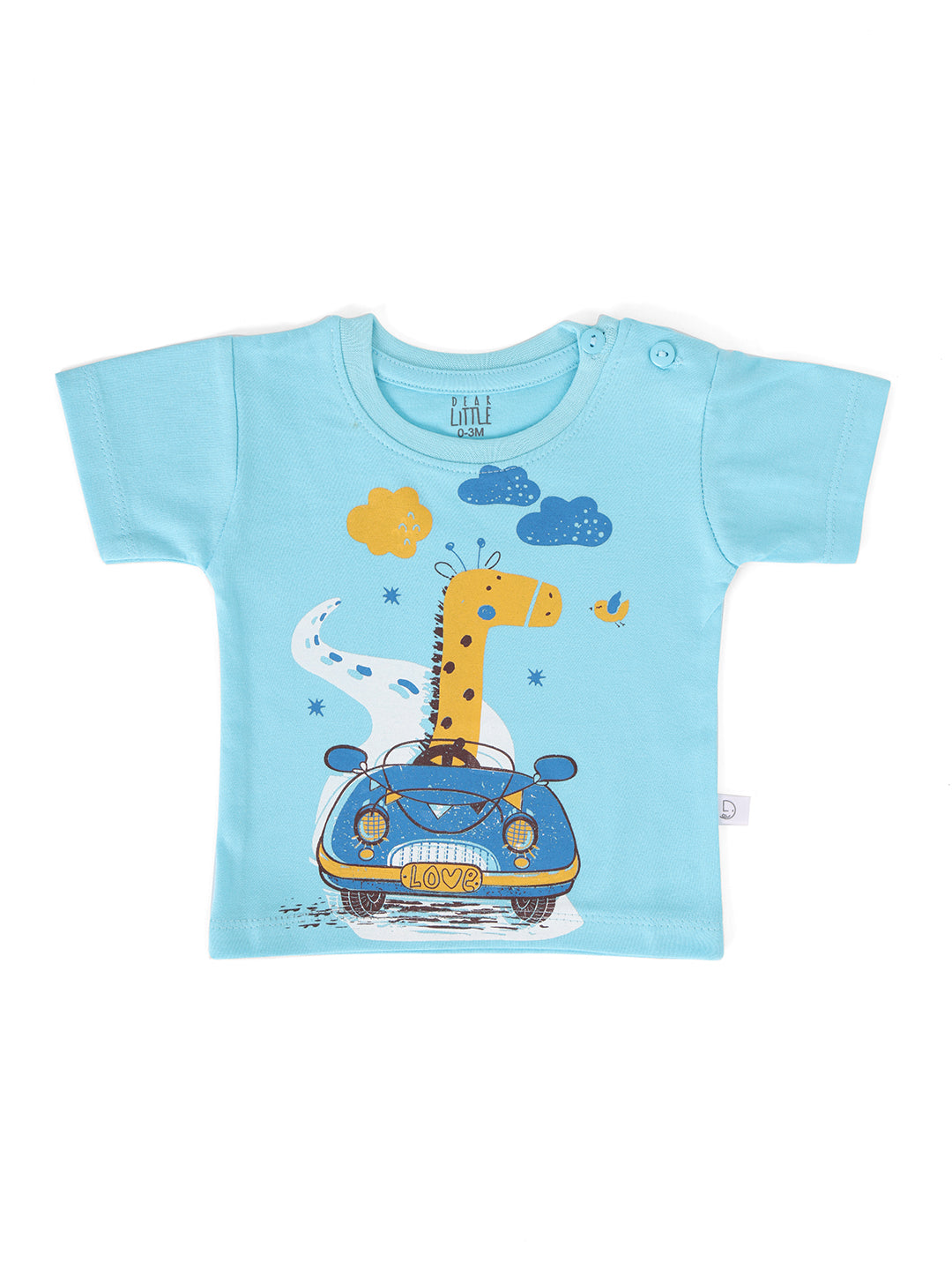 2-Pack Everyday Cotton Tees - Pink & Blue