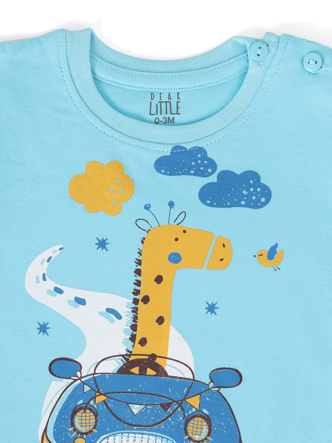 2-Pack Everyday Cotton Tees - Pink & Blue