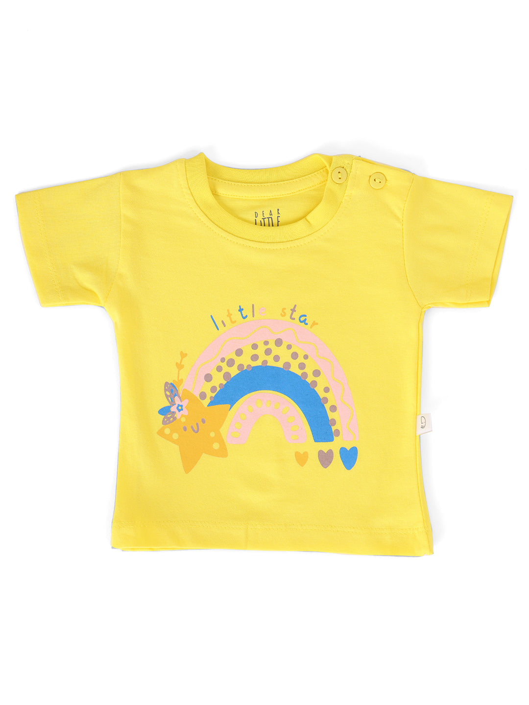 2-Pack Everyday Cotton Tees - Yellow & Blue