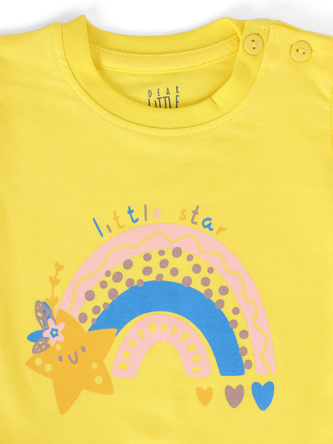 2-Pack Everyday Cotton Tees - Yellow & Blue