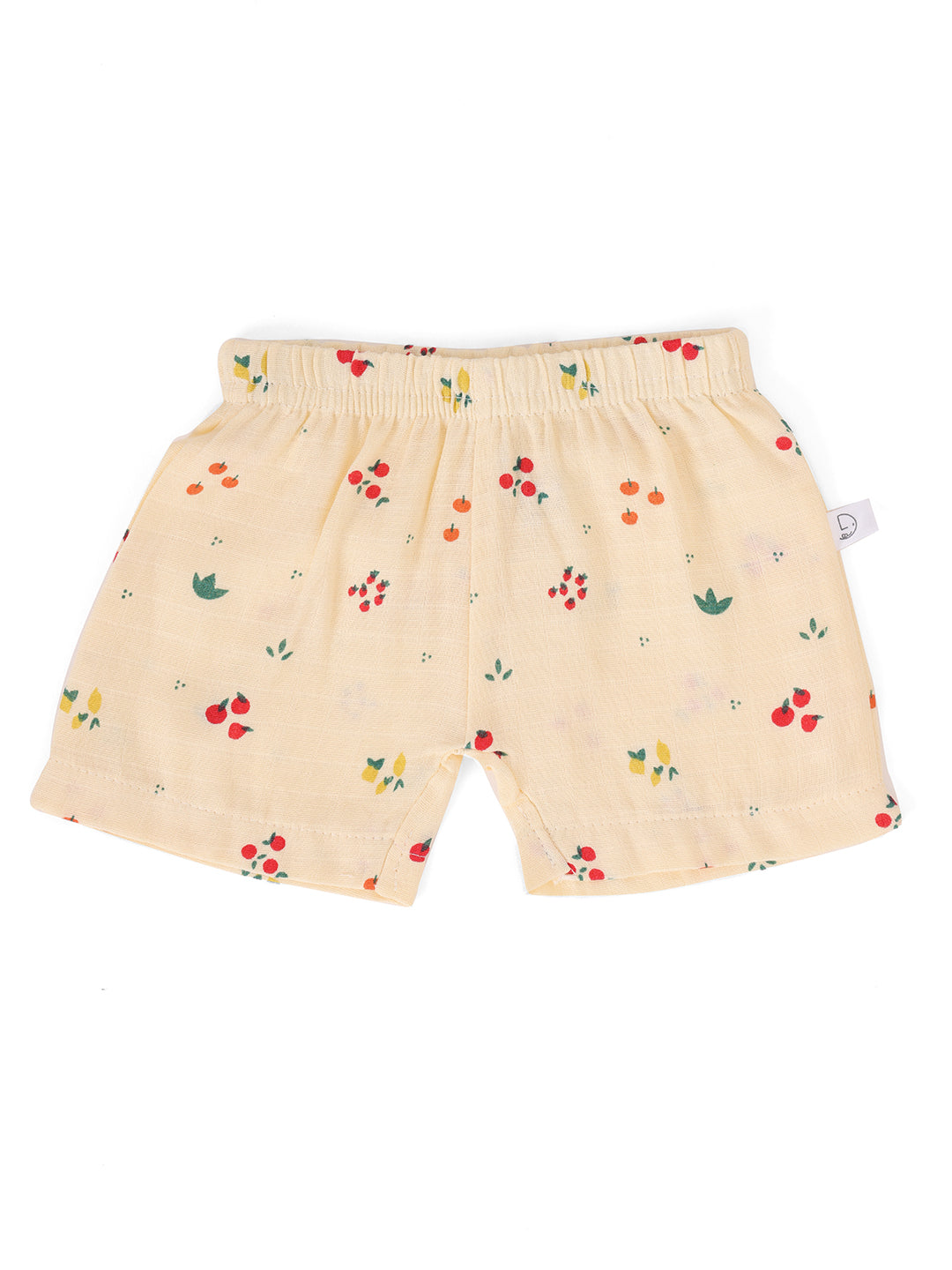 Muslin Half Sleeve Jhabla Cream