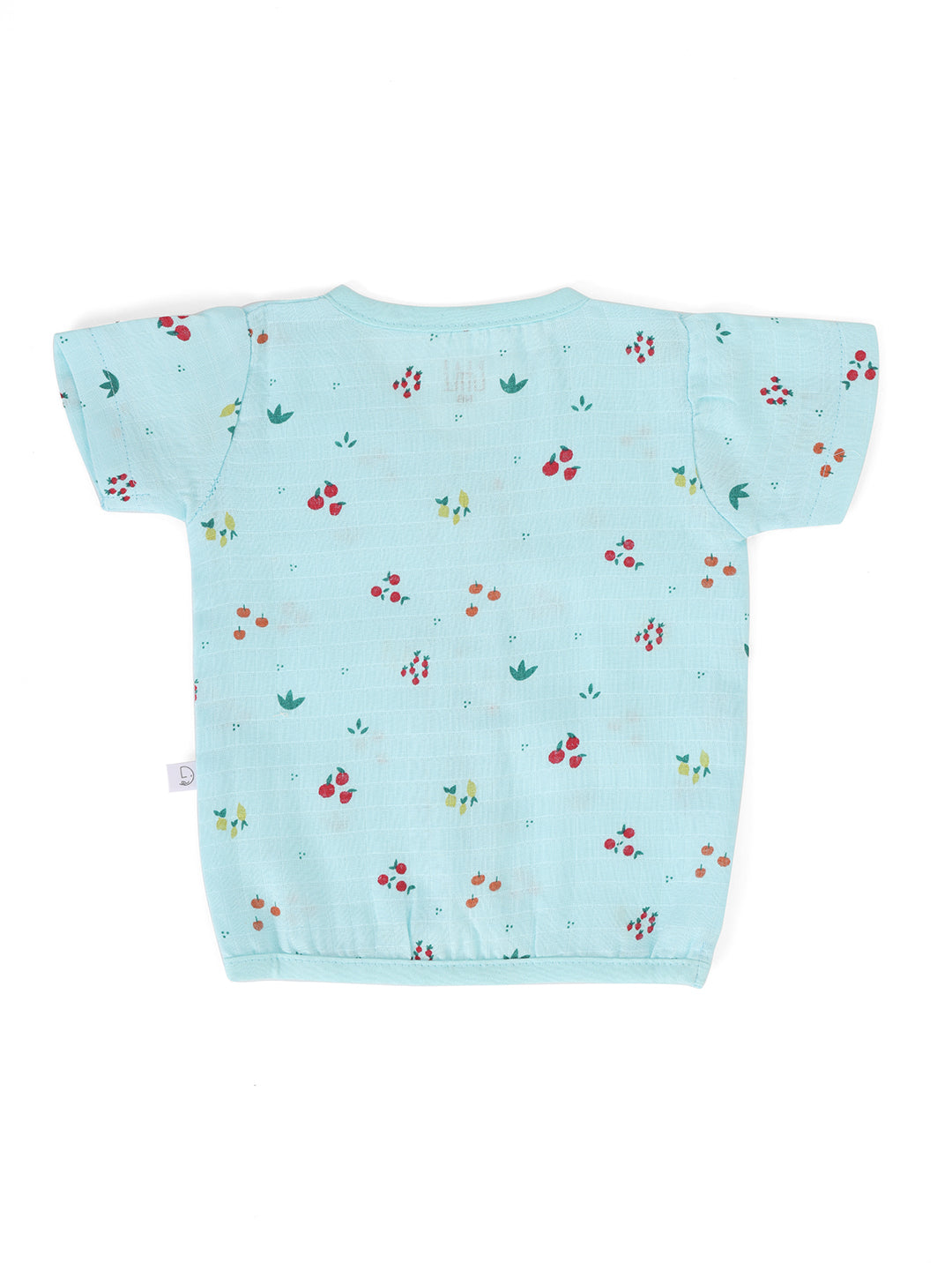 Half Sleeve Jhabla Blue