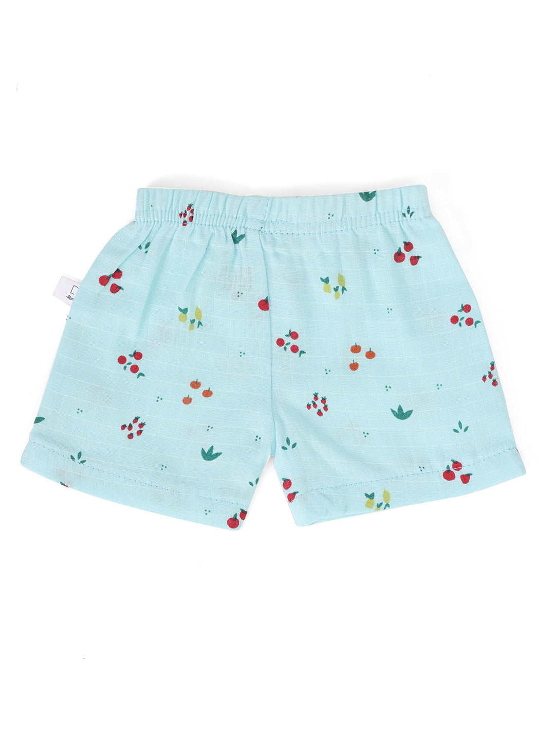 Blue Muslin Shorts