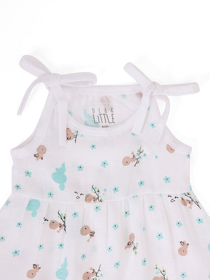 Upknot Muslin Frock