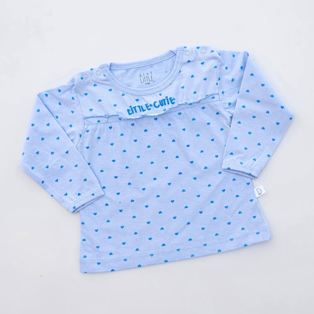 Cotton Co-Ord Set Blue 